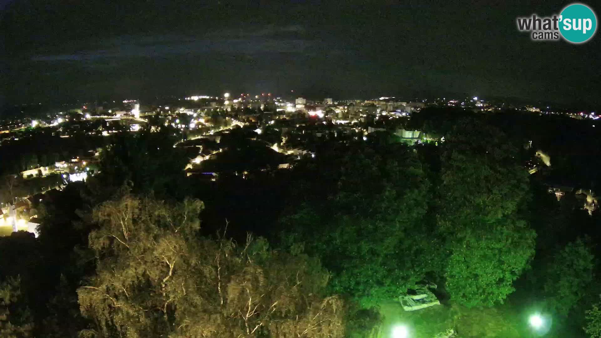 Webcam Karlovac Château Dubovac – Vue en direct de ce monument historique