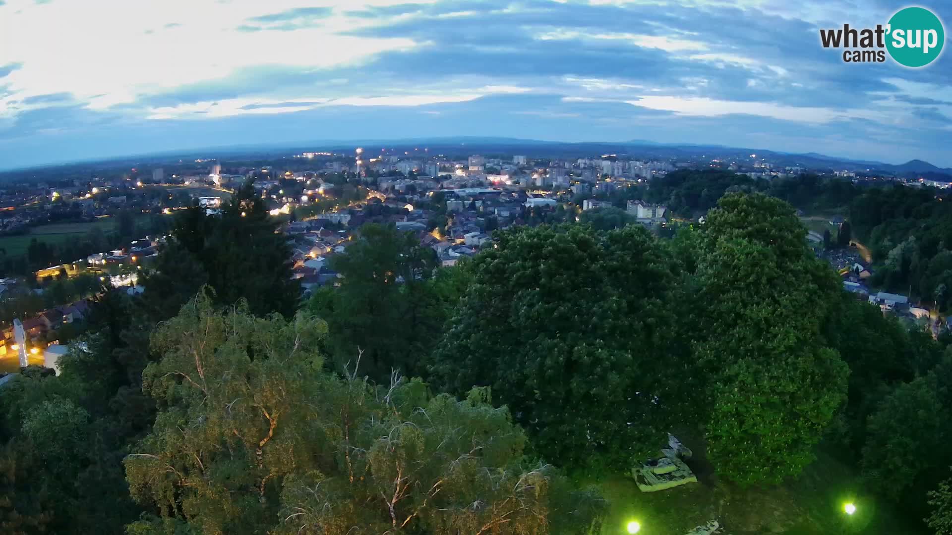 Webcam Karlovac Dubovac Castle – Live View of Karlovac’s Historic Landmark