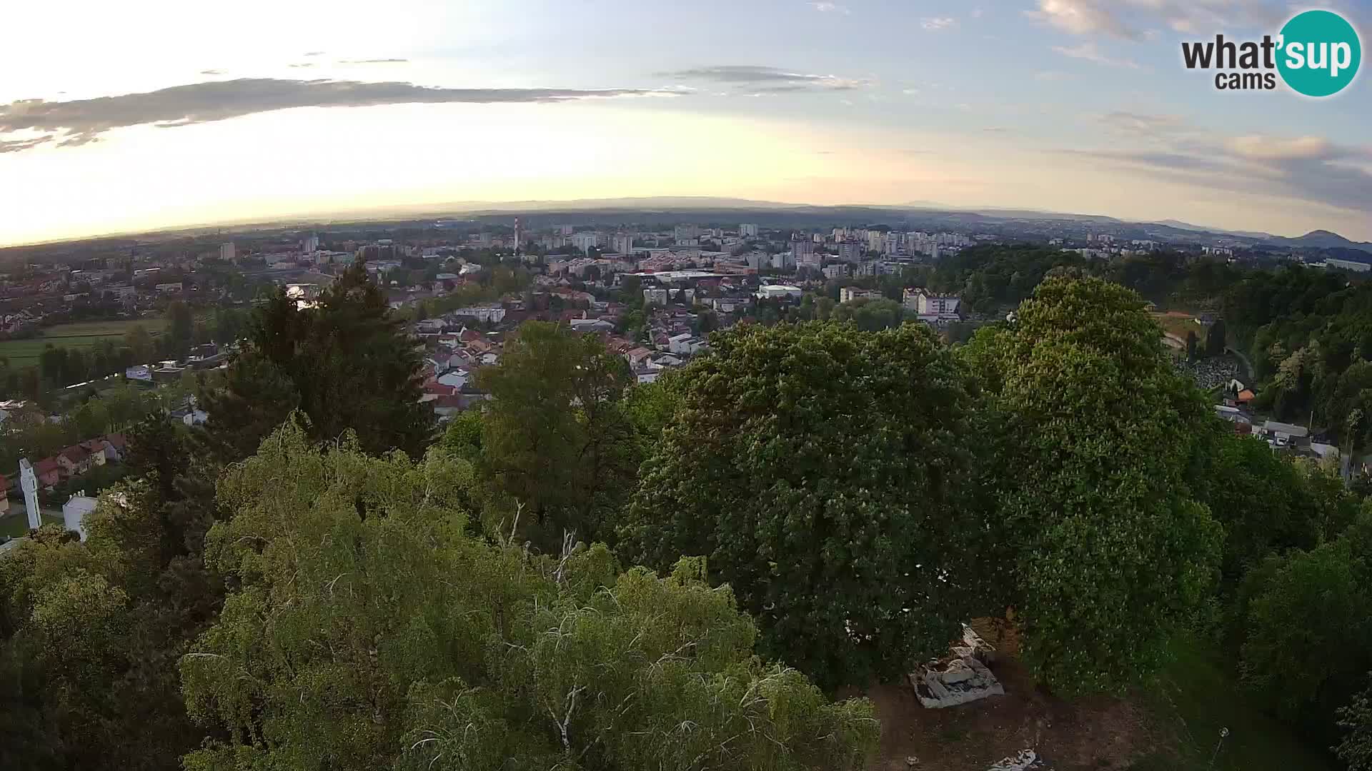 Webcam Karlovac Dubovac Castle – Live View of Karlovac’s Historic Landmark