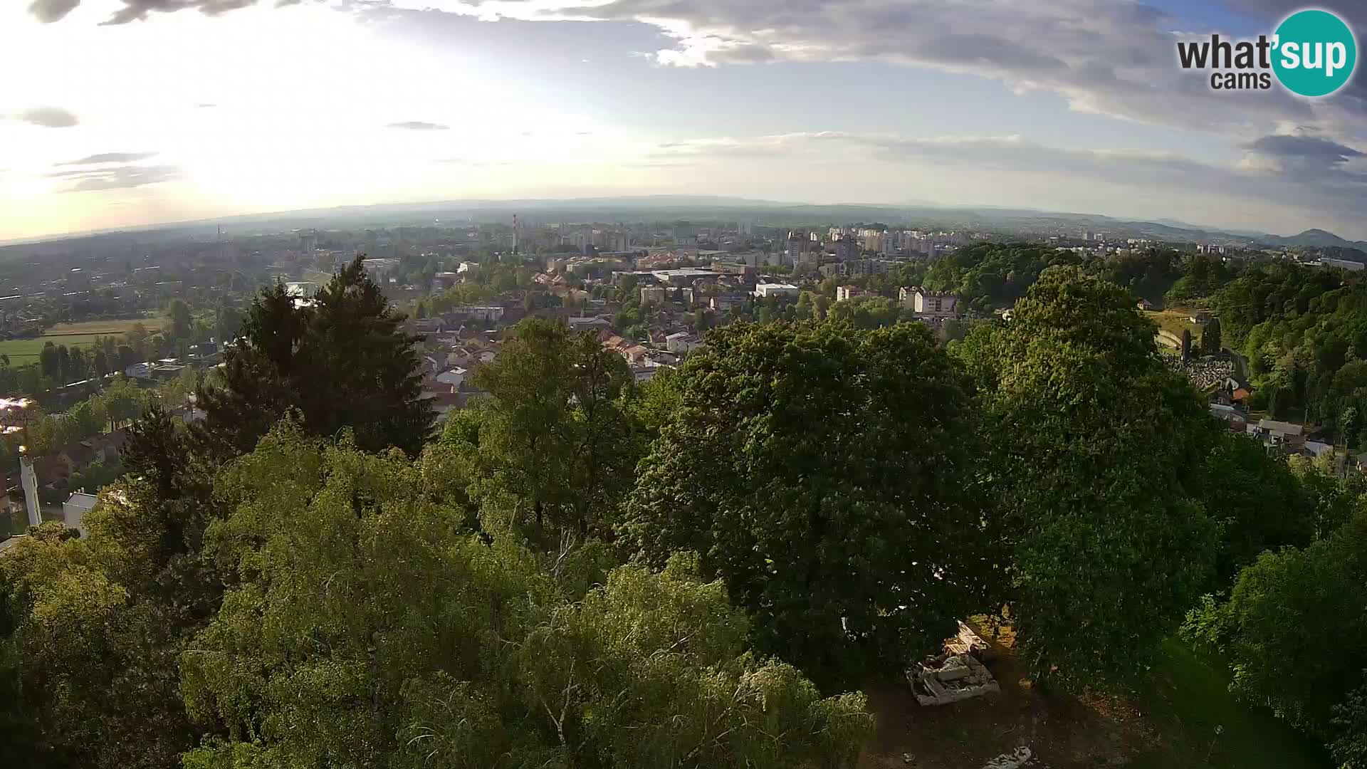 Webcam Karlovac Dubovac Castle – Live View of Karlovac’s Historic Landmark