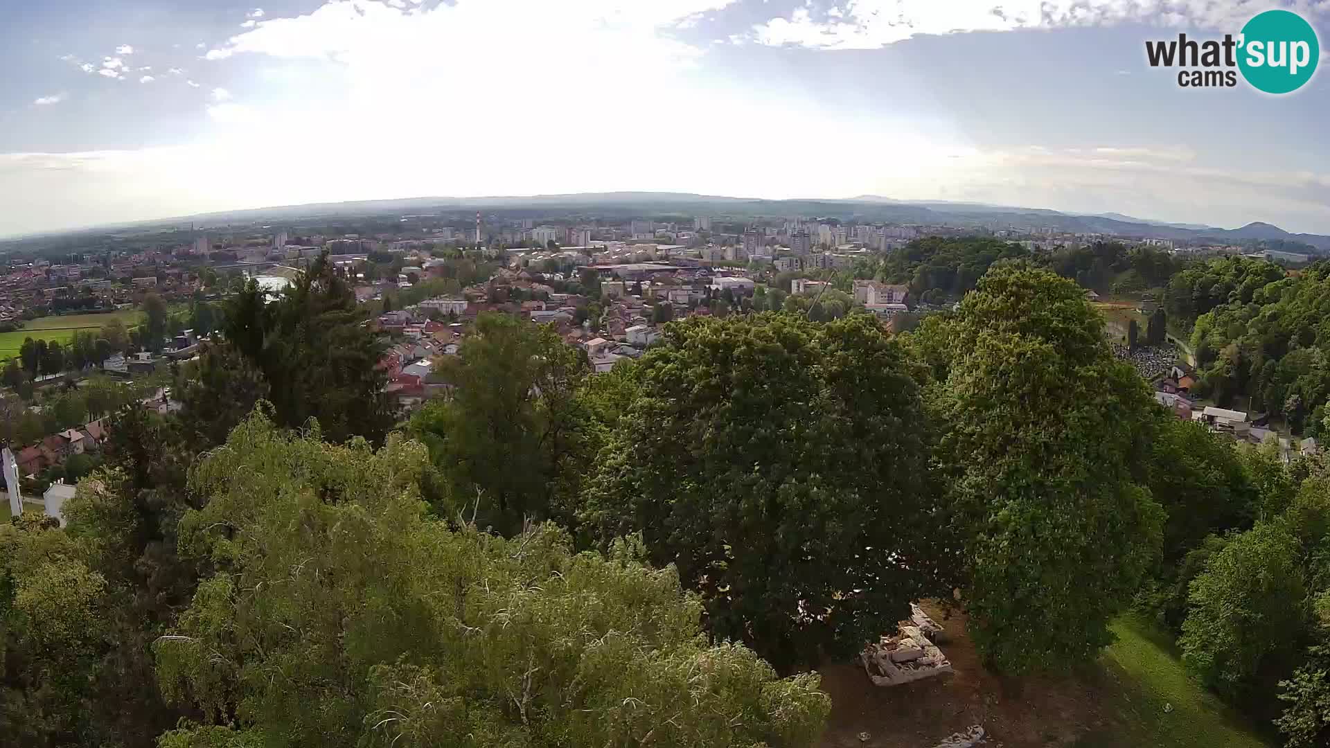 Webcam Karlovac Dubovac Castle – Live View of Karlovac’s Historic Landmark