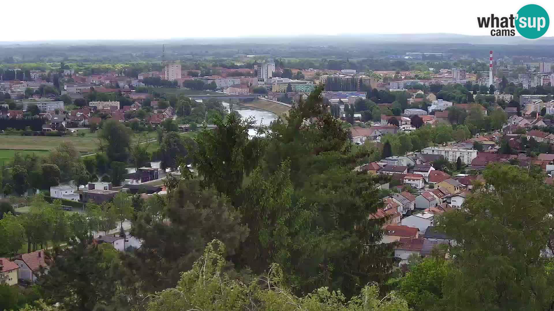Web kamera Karlovac – Dvorac Dubovac uživo