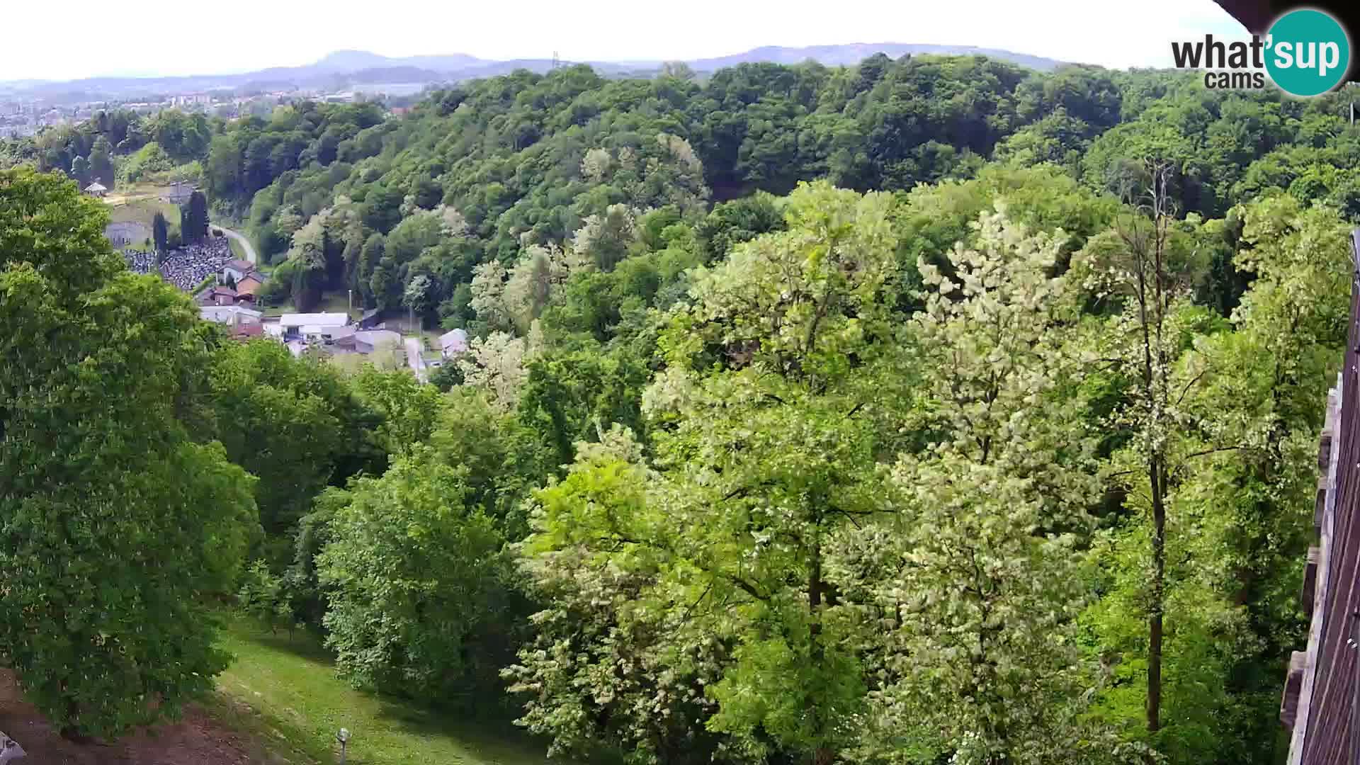 Webcam Karlovac Dubovac Castle – Live View of Karlovac’s Historic Landmark