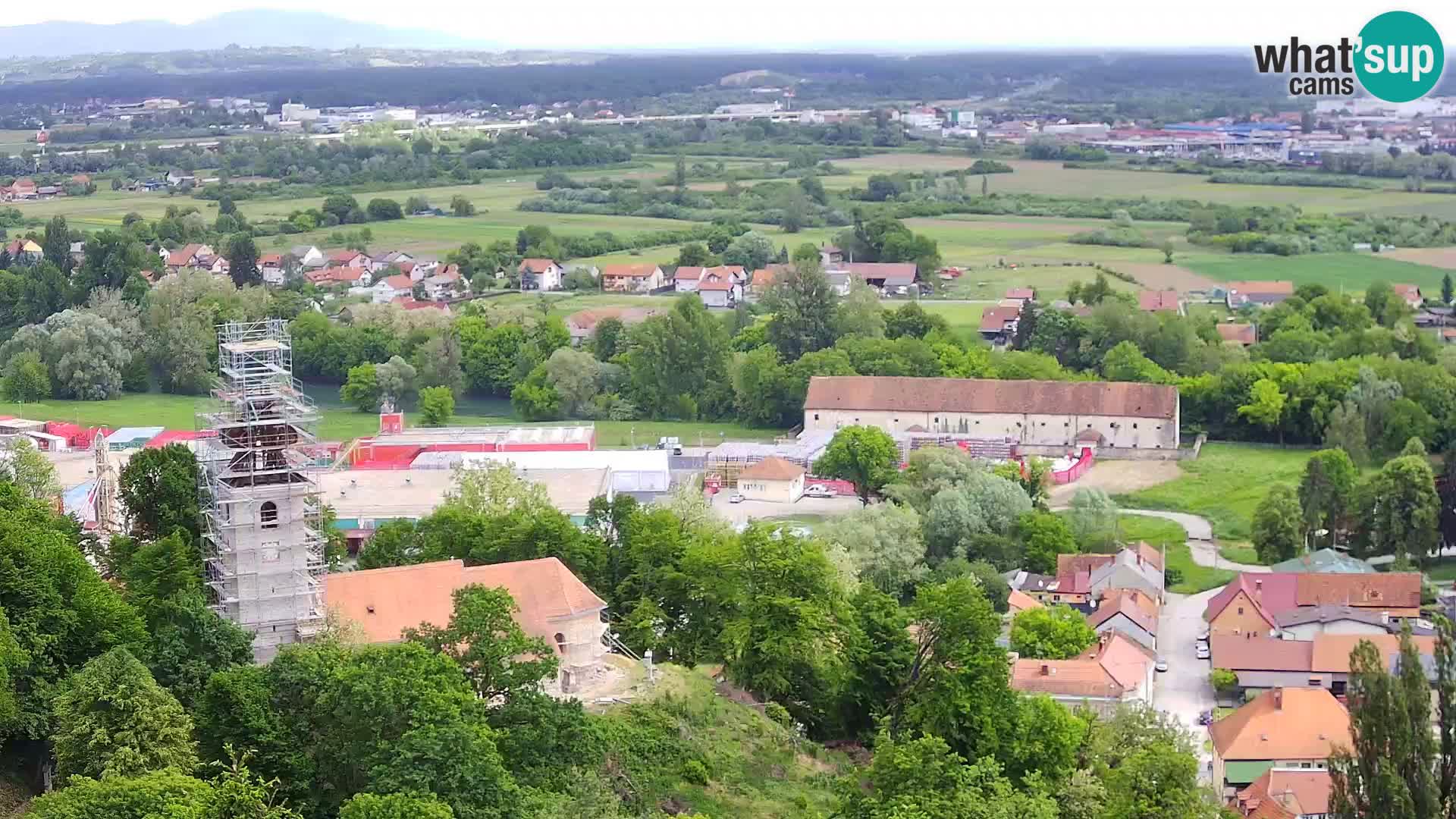 Webcam Karlovac Dubovac Castle – Live View of Karlovac’s Historic Landmark