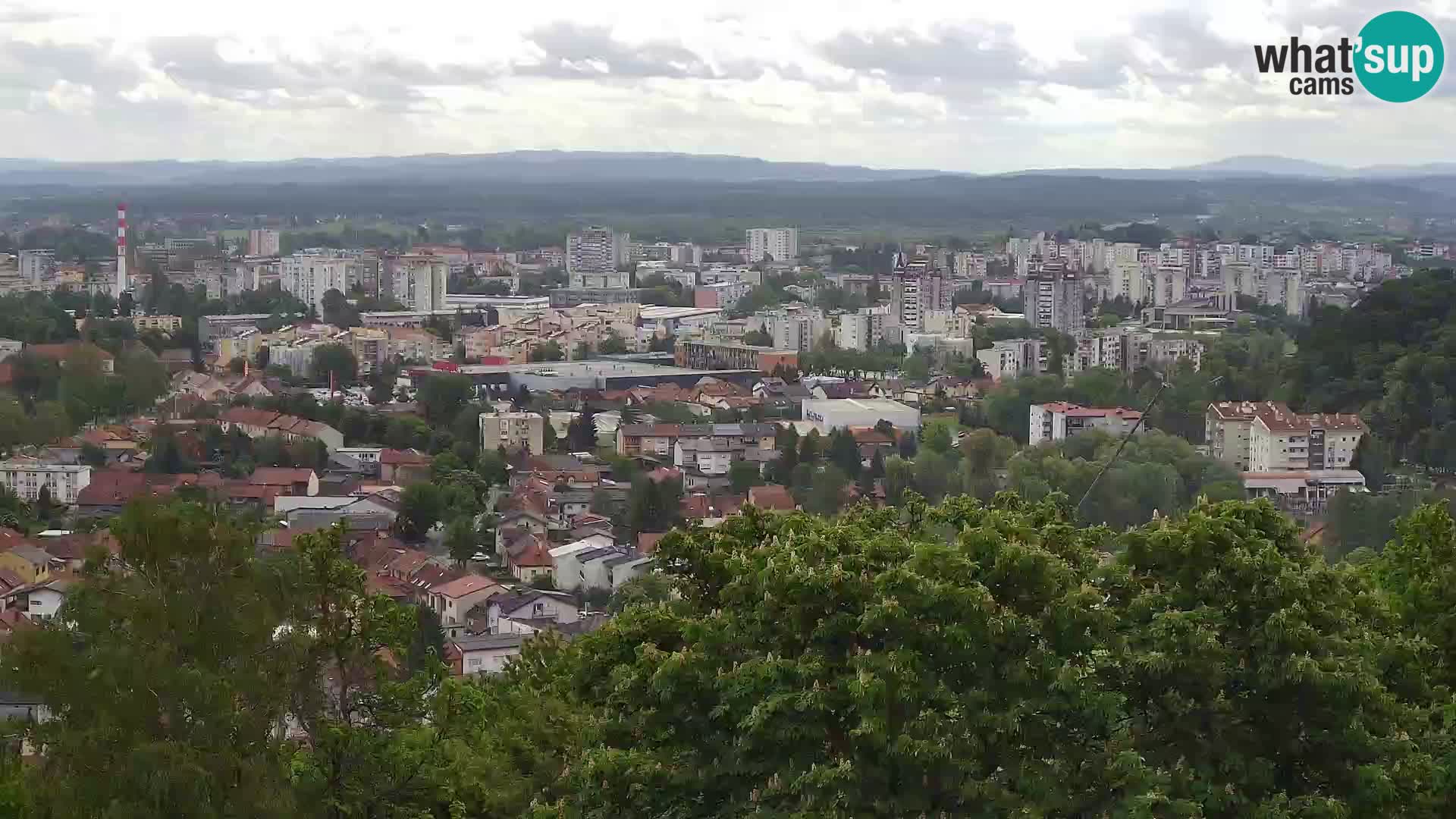 Web kamera Karlovac – Dvorac Dubovac uživo