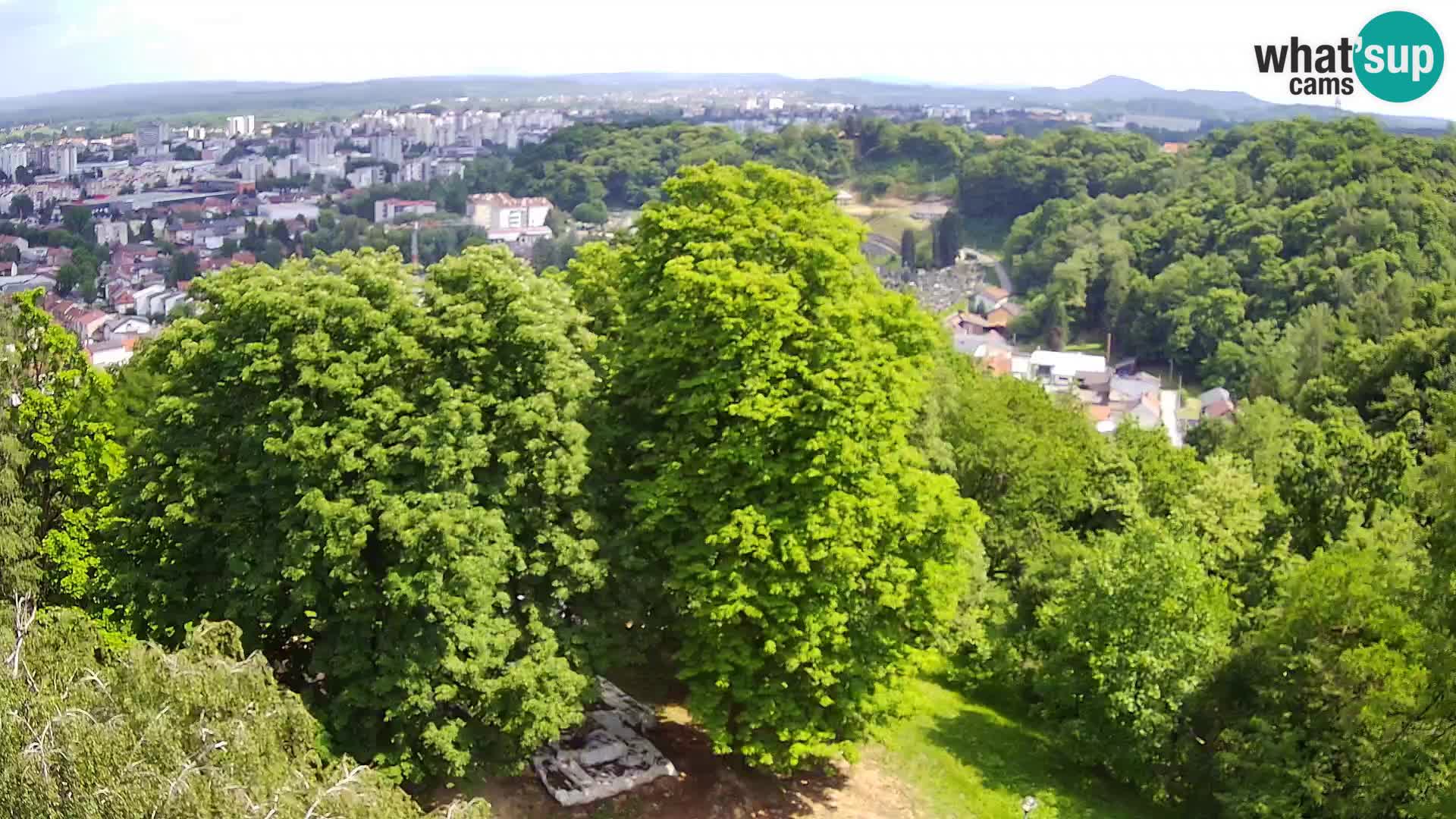 Webcam Karlovac Dubovac Castle – Live View of Karlovac’s Historic Landmark