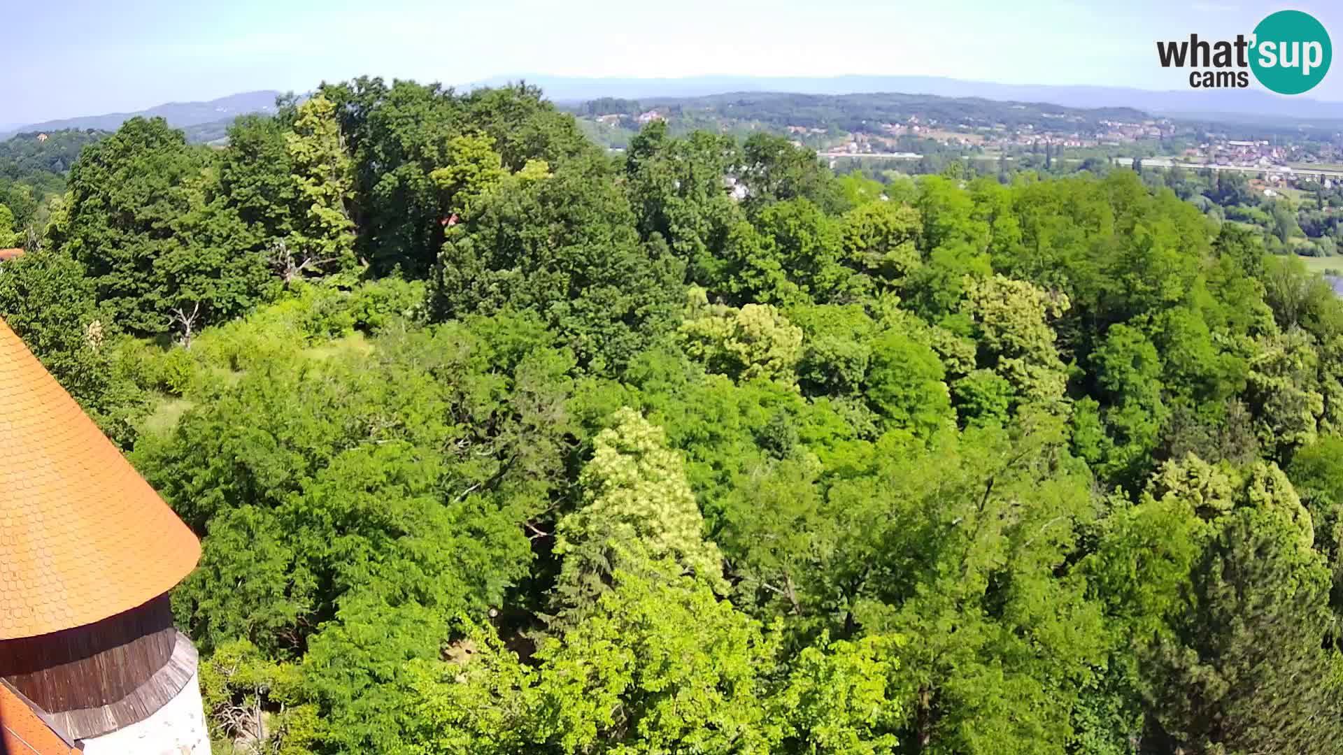 Webcam Karlovac Château Dubovac – Vue en direct de ce monument historique