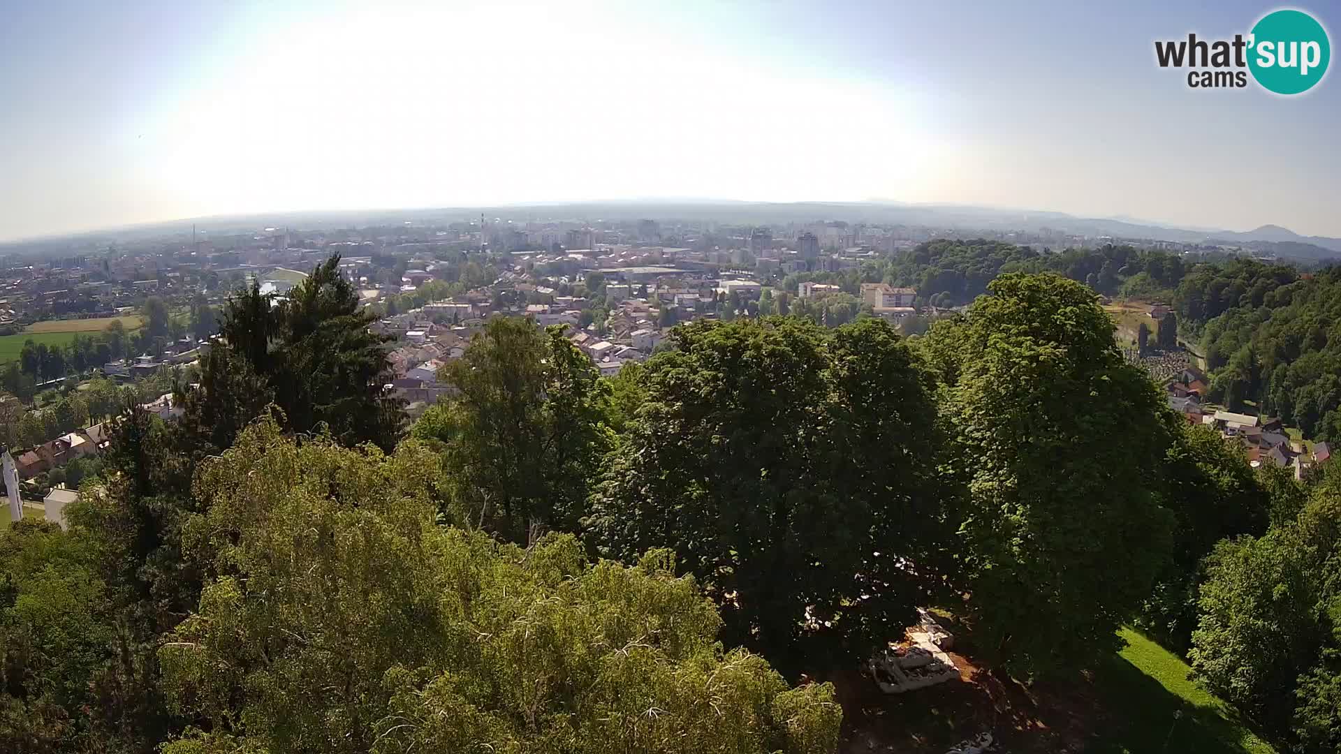 Webcam Karlovac Dubovac Castle – Live View of Karlovac’s Historic Landmark