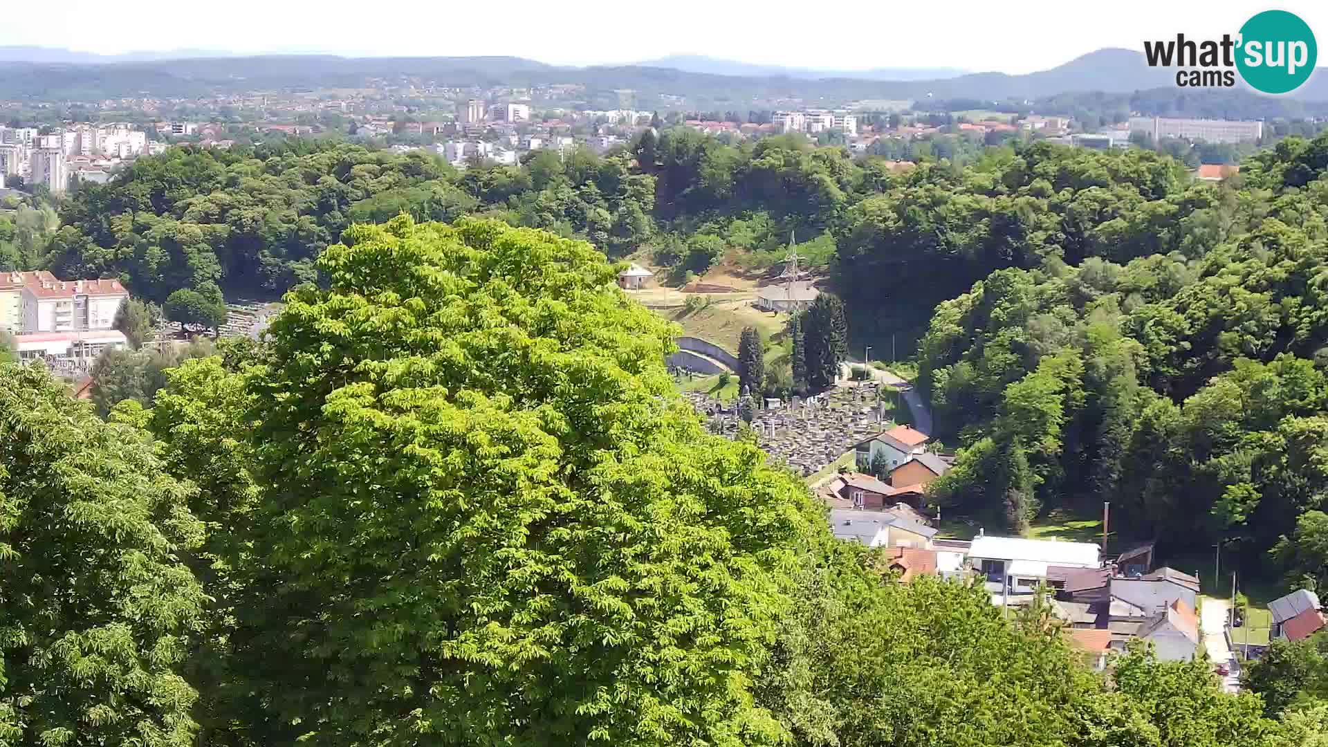 Web kamera Karlovac – Dvorac Dubovac uživo