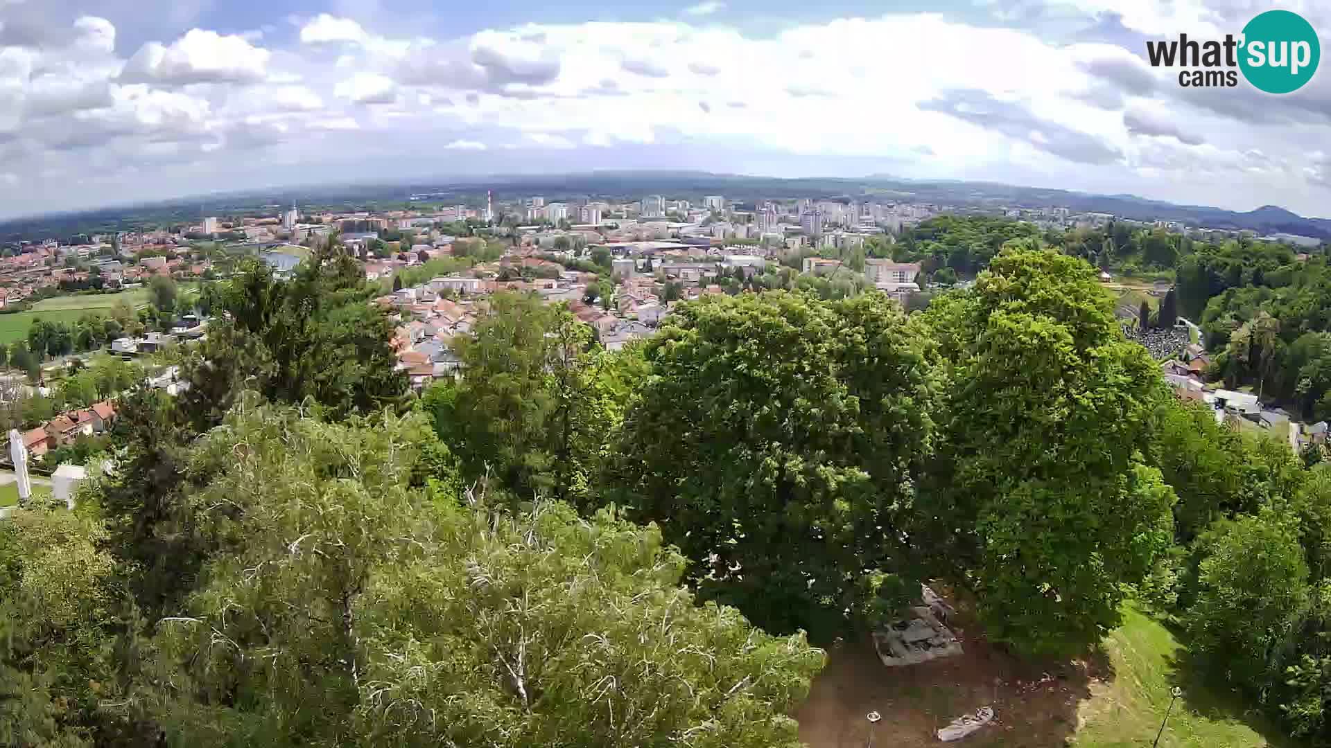 Webcam Karlstadt Burg Dubovac – Liveblick auf das historische Wahrzeichen