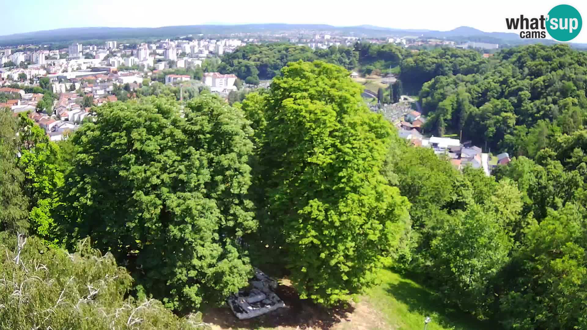 Webcam Castello Dubovac Karlovac – Vista Live sul Castello Storico
