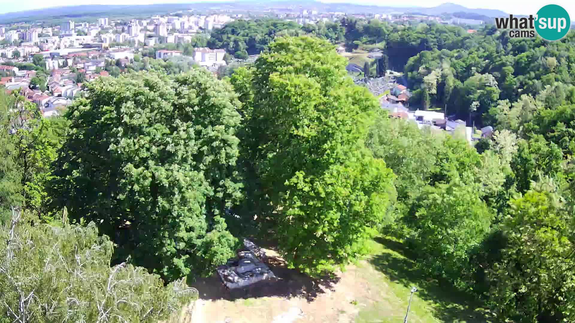 Webcam Karlovac Dubovac Castle – Live View of Karlovac’s Historic Landmark