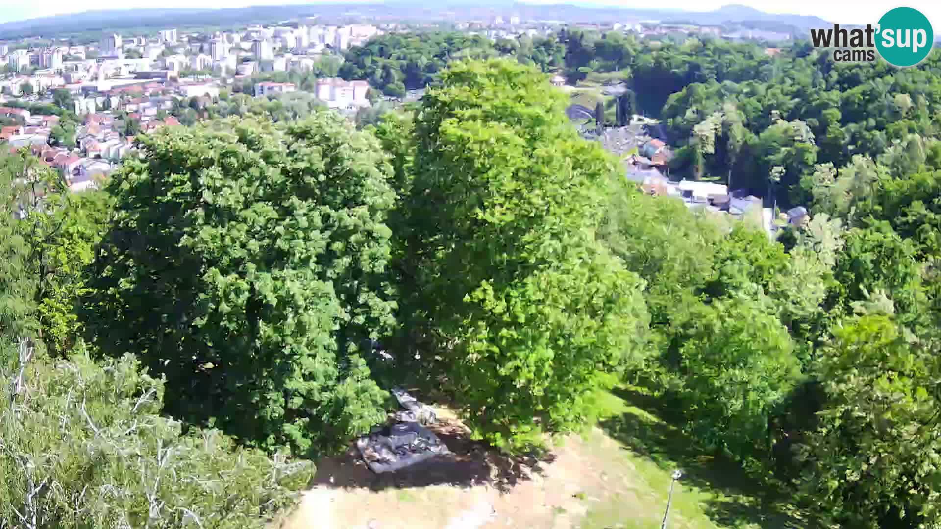 Webcam Karlovac Château Dubovac – Vue en direct de ce monument historique
