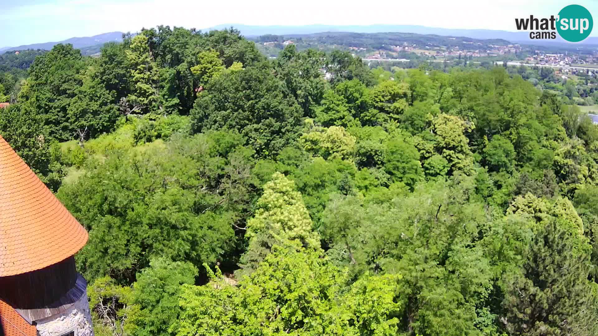 Spletna kamera Karlovac Dubovac grad – Pogled v živo na zgodovinsko znamenitost Karlovca