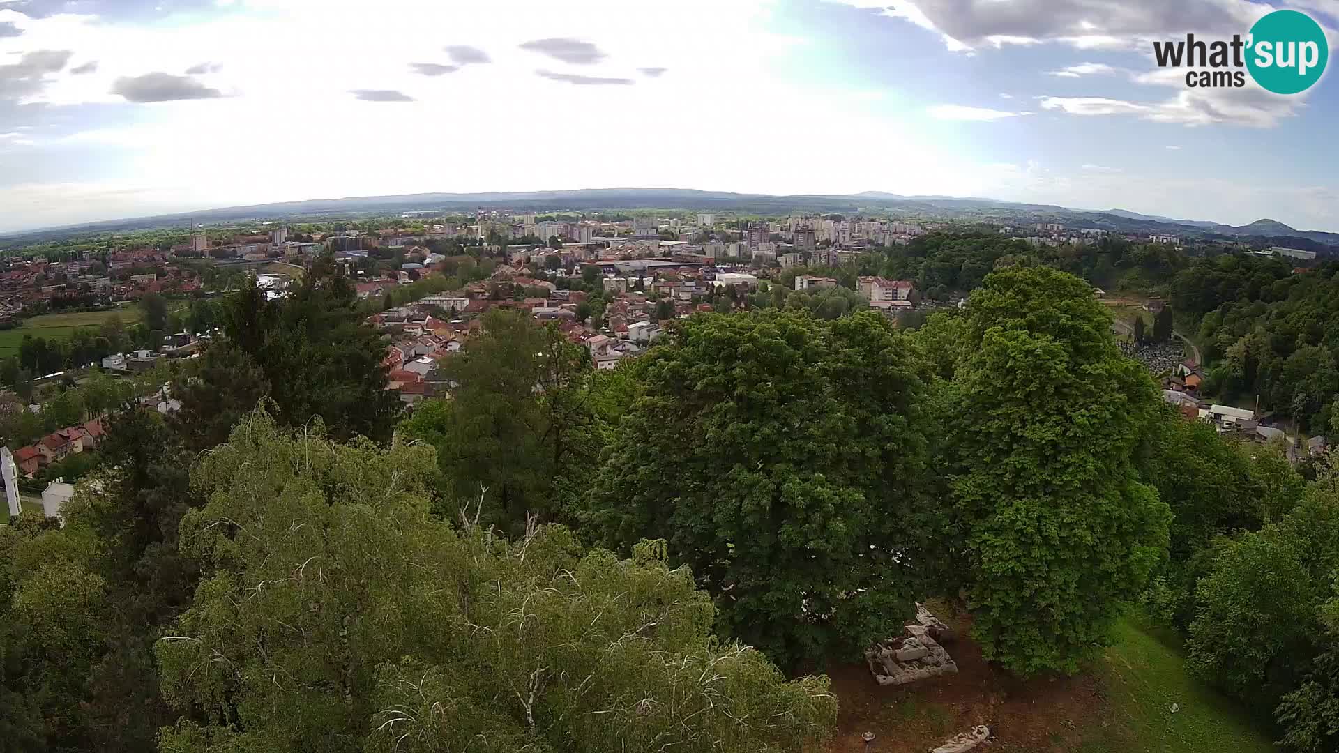 Webcam Castello Dubovac Karlovac – Vista Live sul Castello Storico