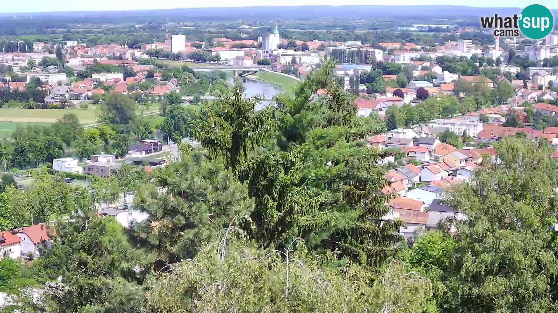 Web kamera Karlovac – Dvorac Dubovac uživo