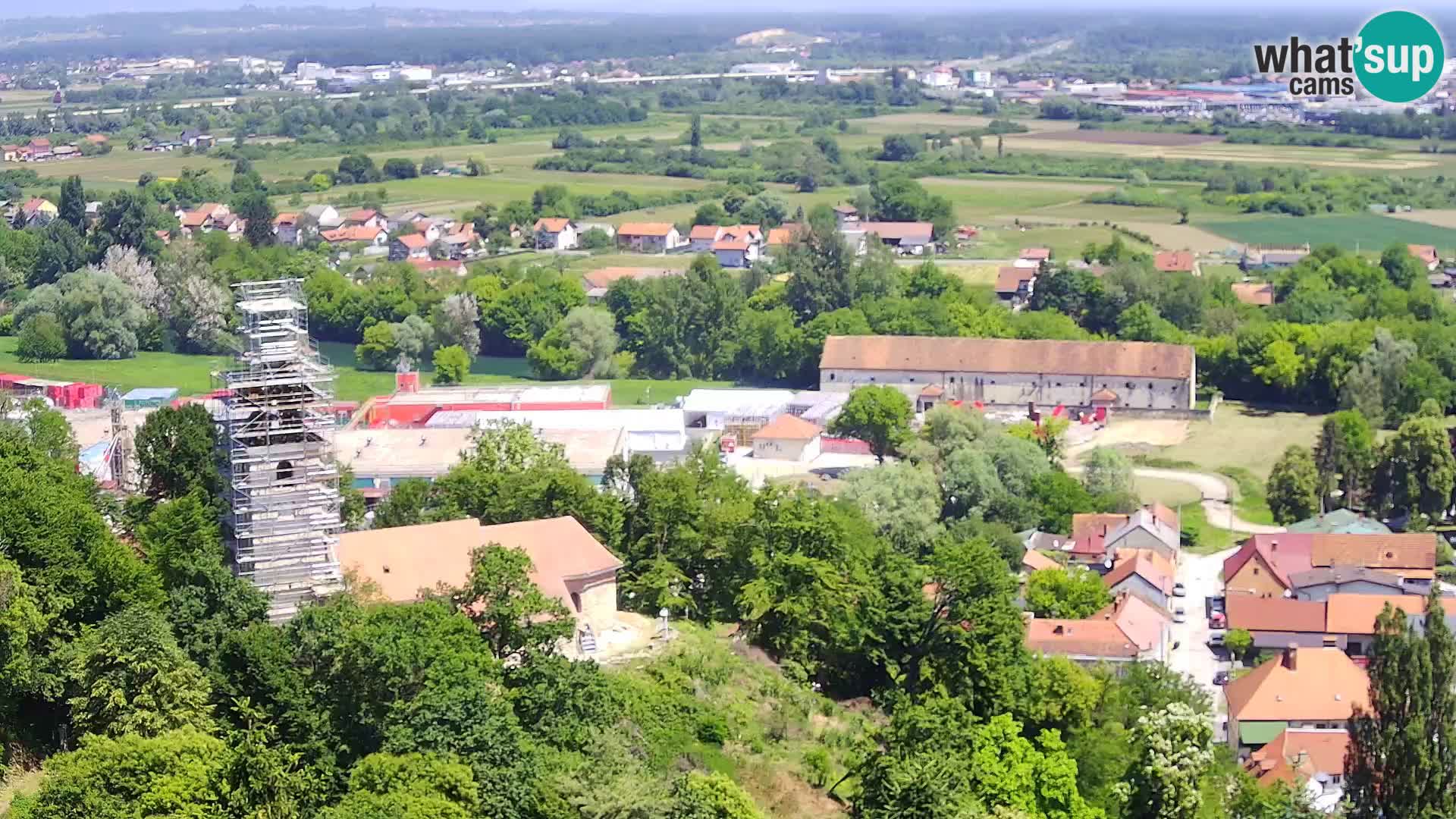 Webcam Karlstadt Burg Dubovac – Liveblick auf das historische Wahrzeichen