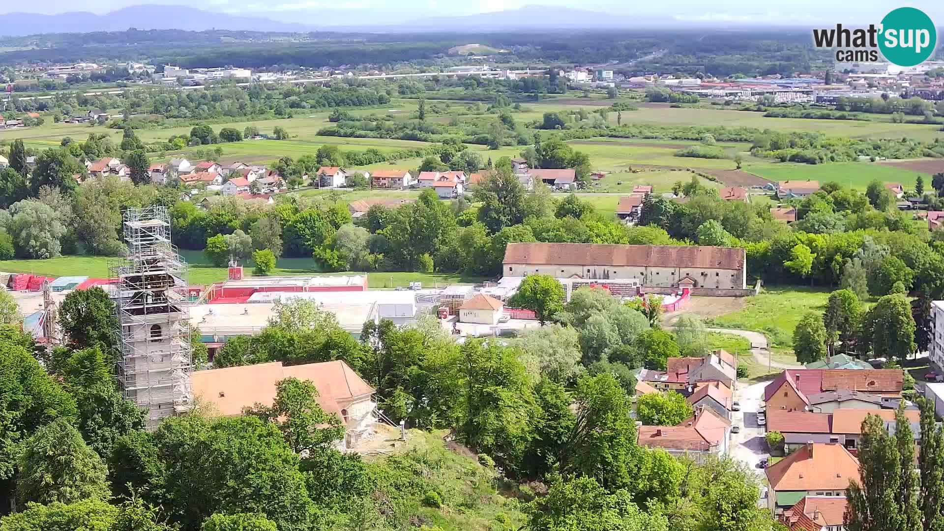 Webcam Karlovac Château Dubovac – Vue en direct de ce monument historique