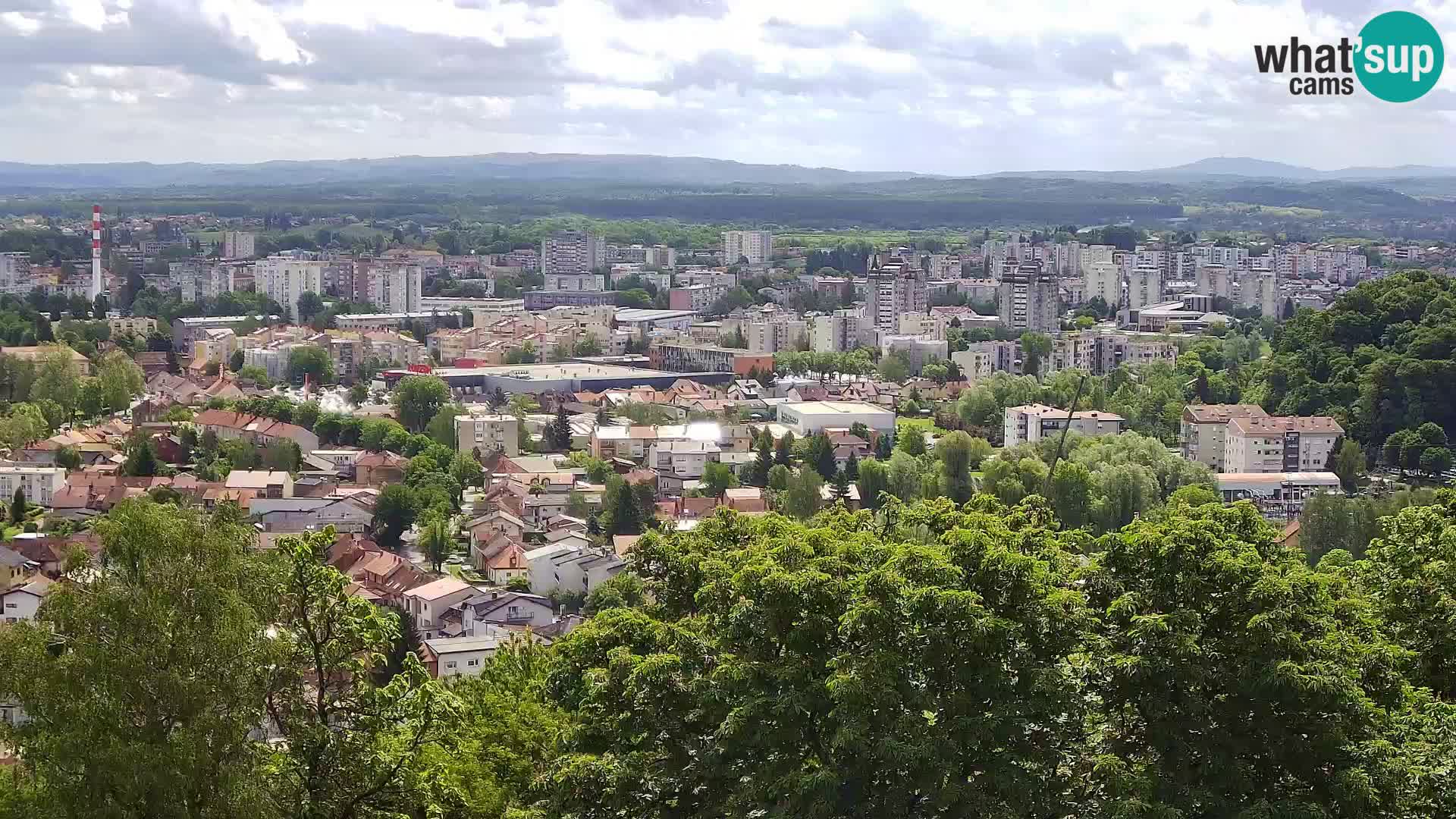 Webcam Karlovac Dubovac Castle – Live View of Karlovac’s Historic Landmark