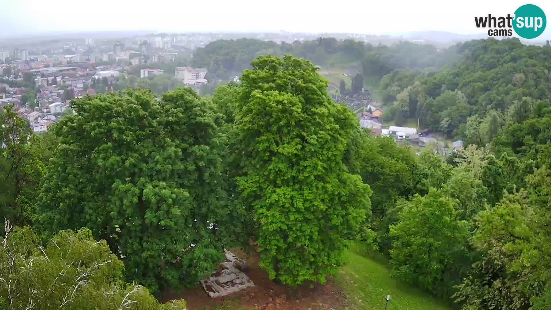 Webcam Karlovac Château Dubovac – Vue en direct de ce monument historique