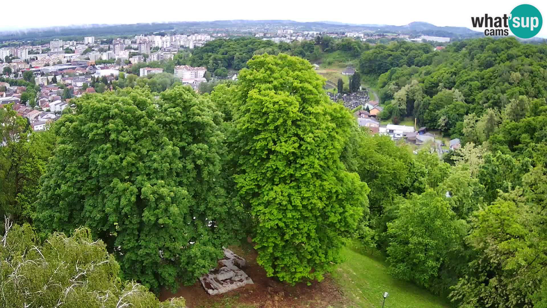 Webcam Karlovac Dubovac Castle – Live View of Karlovac’s Historic Landmark