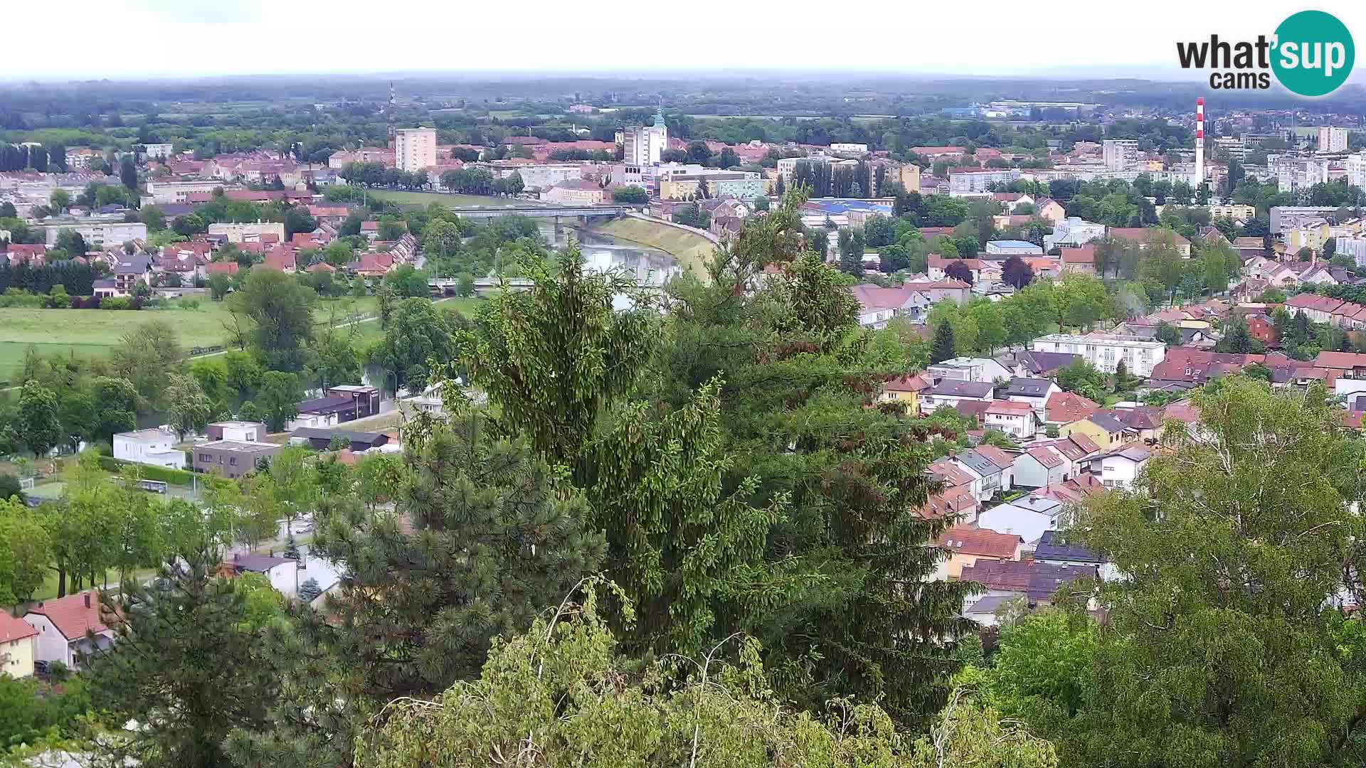 Webcam Karlovac Château Dubovac – Vue en direct de ce monument historique