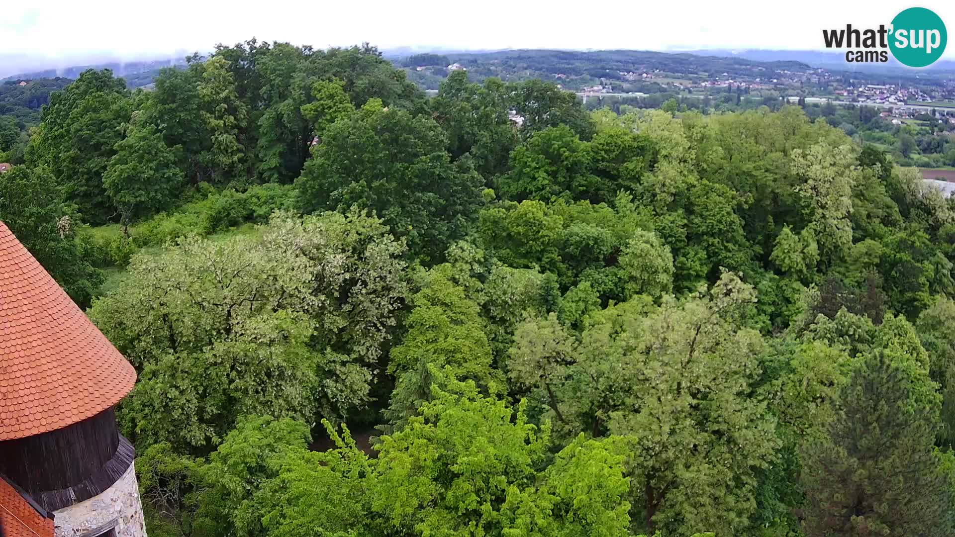 Webcam Karlovac Château Dubovac – Vue en direct de ce monument historique