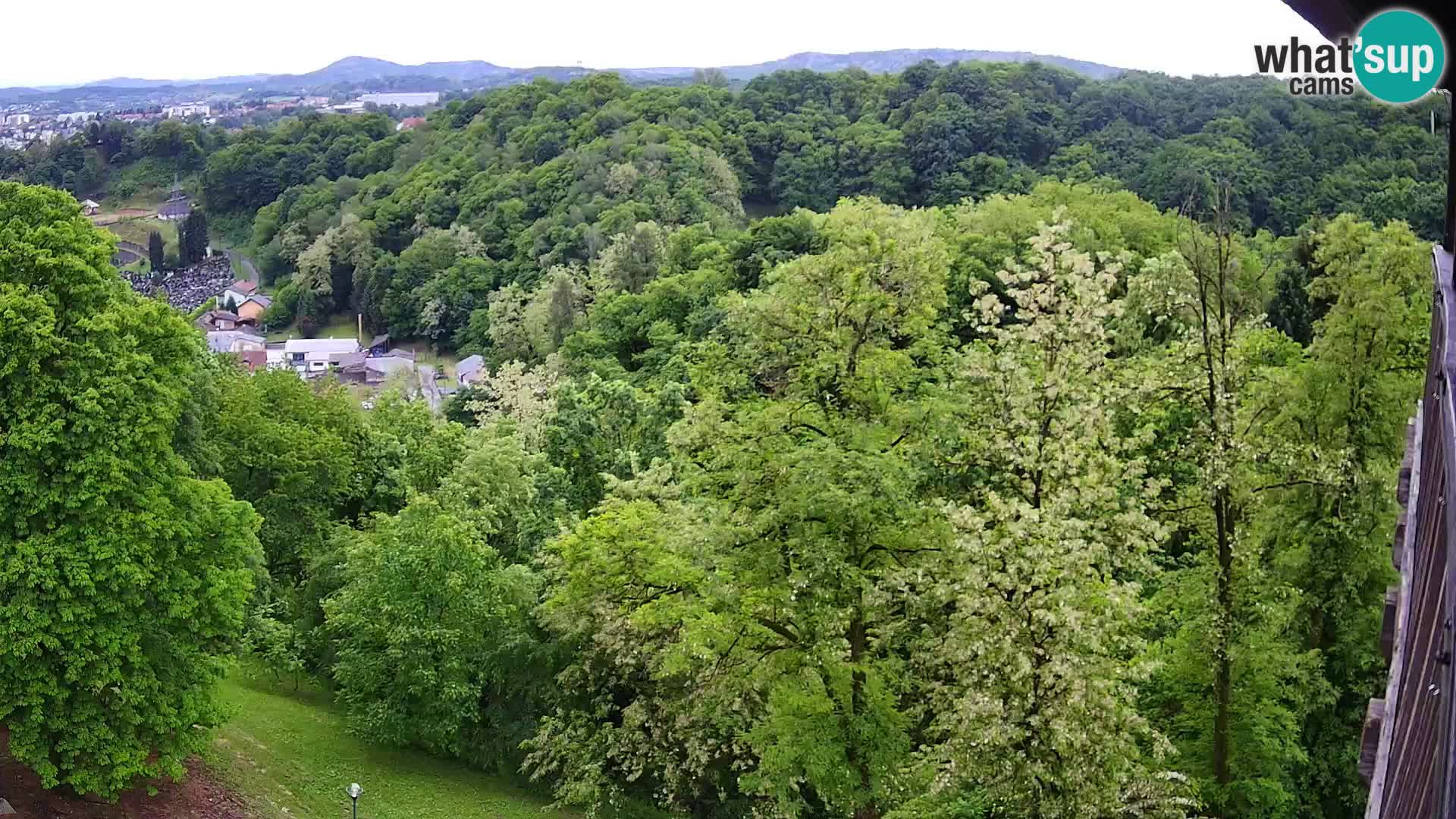 Webcam Castillo Dubovac Karlovac – Vista en directo del histórico castillo
