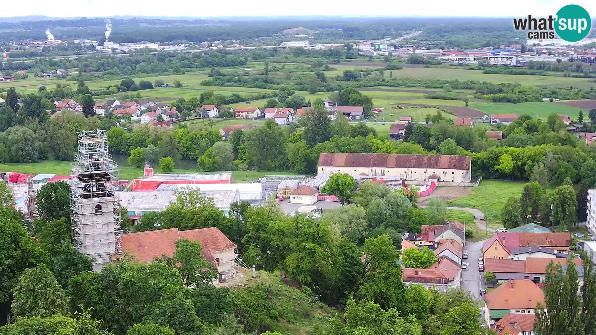 Webcam Karlovac Château Dubovac – Vue en direct de ce monument historique