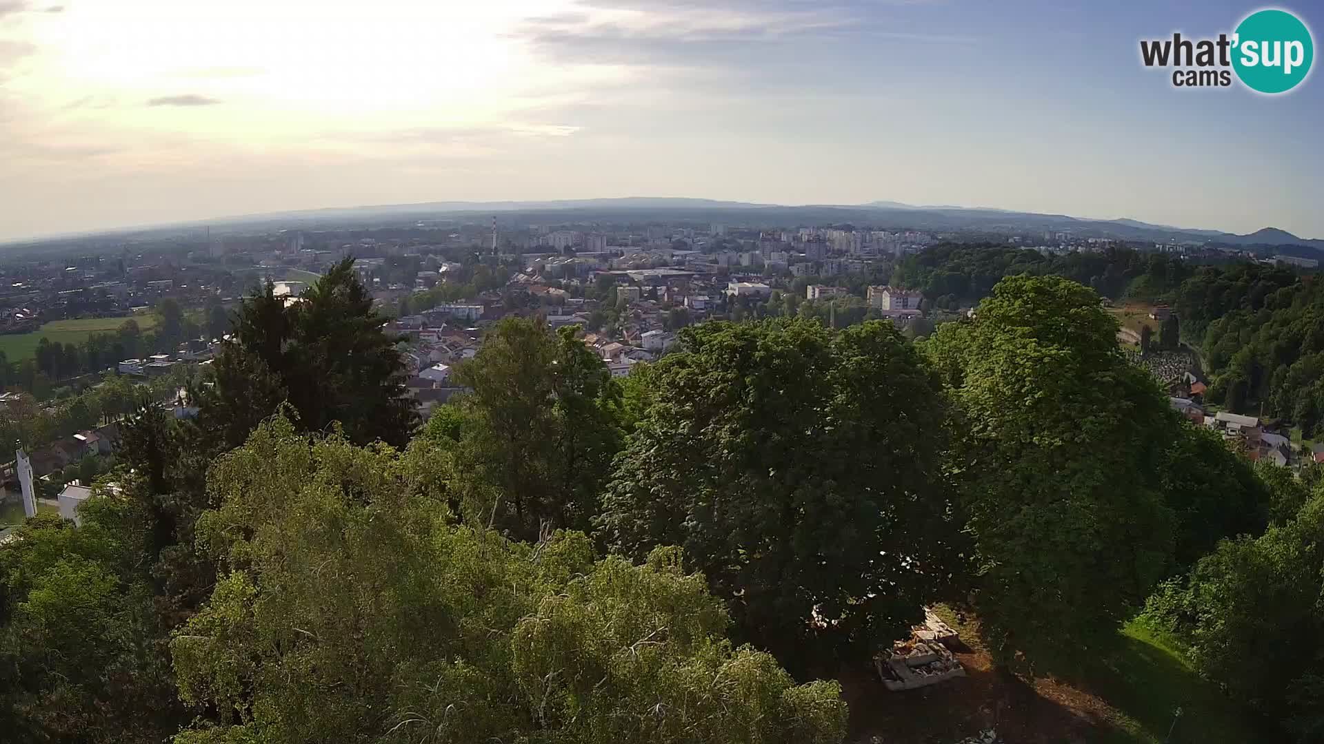 Webcam Karlovac Dubovac Castle – Live View of Karlovac’s Historic Landmark