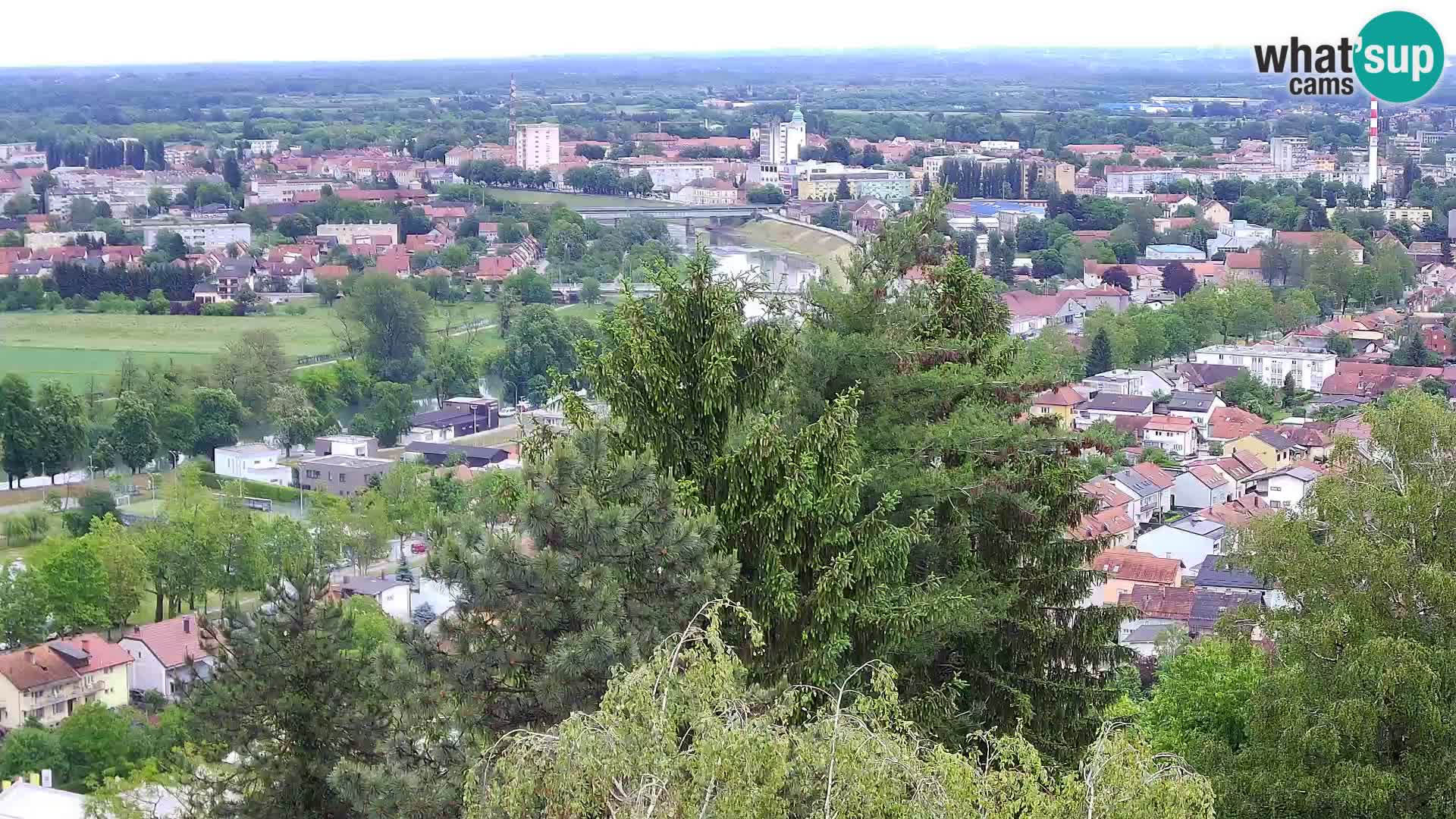 Webcam Karlovac Château Dubovac – Vue en direct de ce monument historique