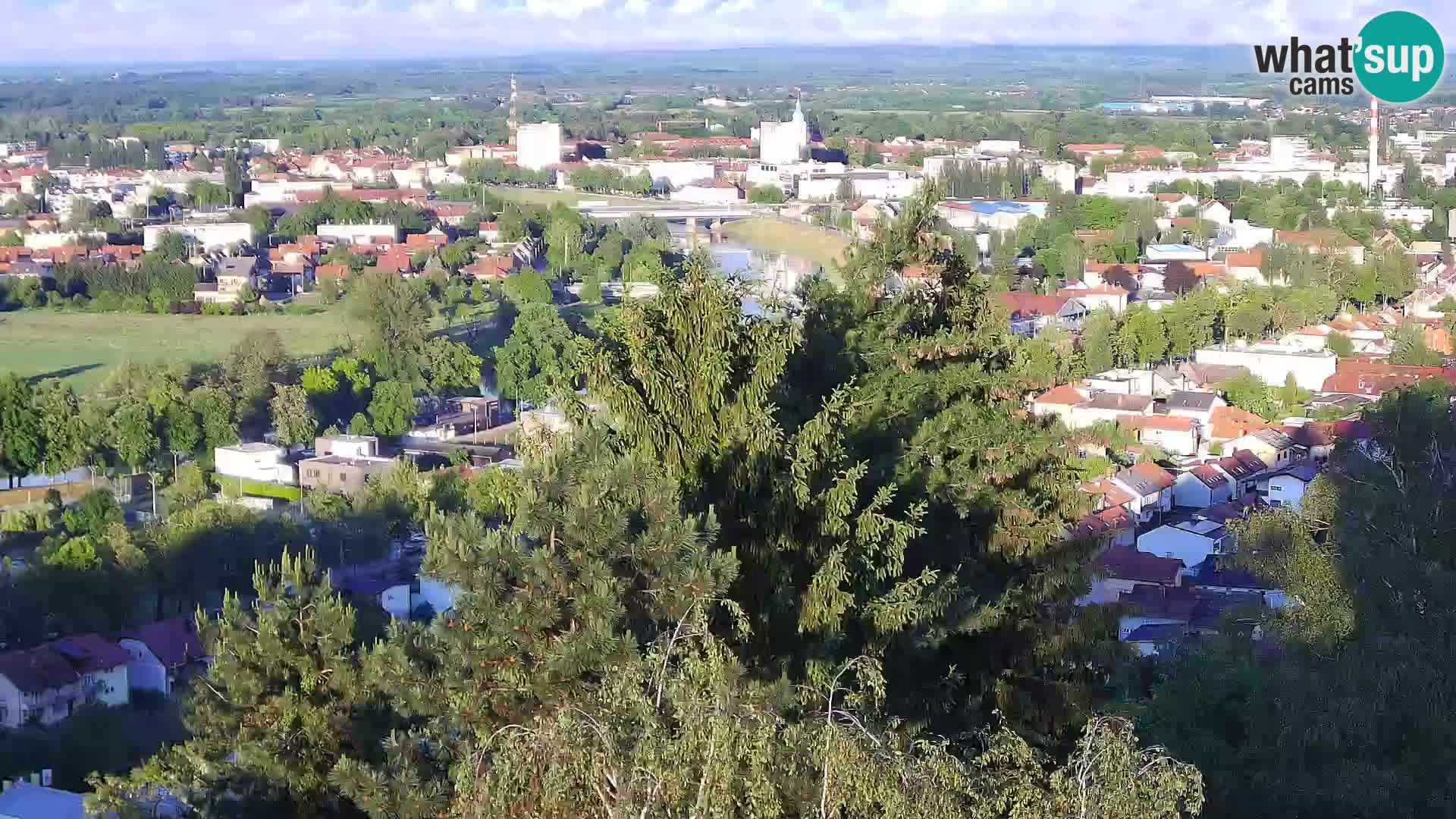 Webcam Karlovac Dubovac Castle – Live View of Karlovac’s Historic Landmark