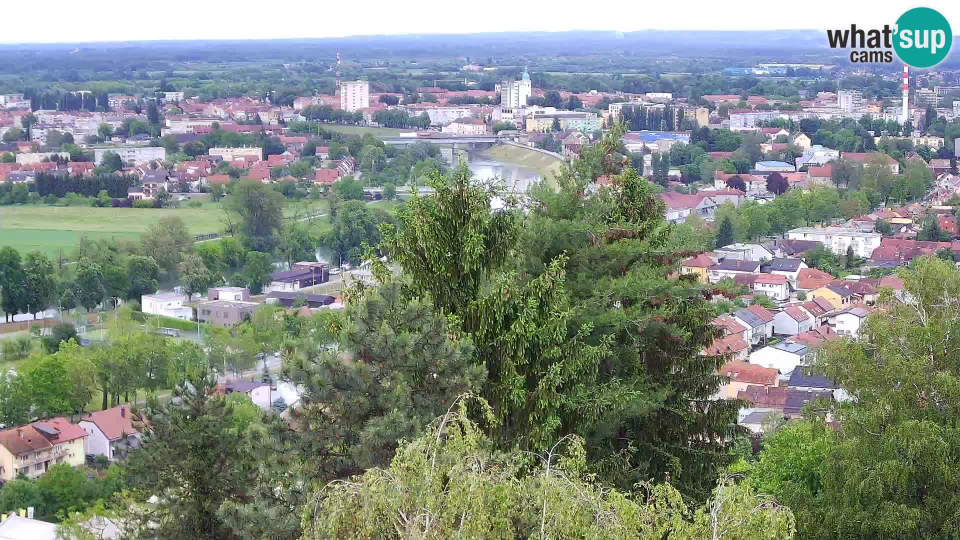 Webcam Karlovac Château Dubovac – Vue en direct de ce monument historique
