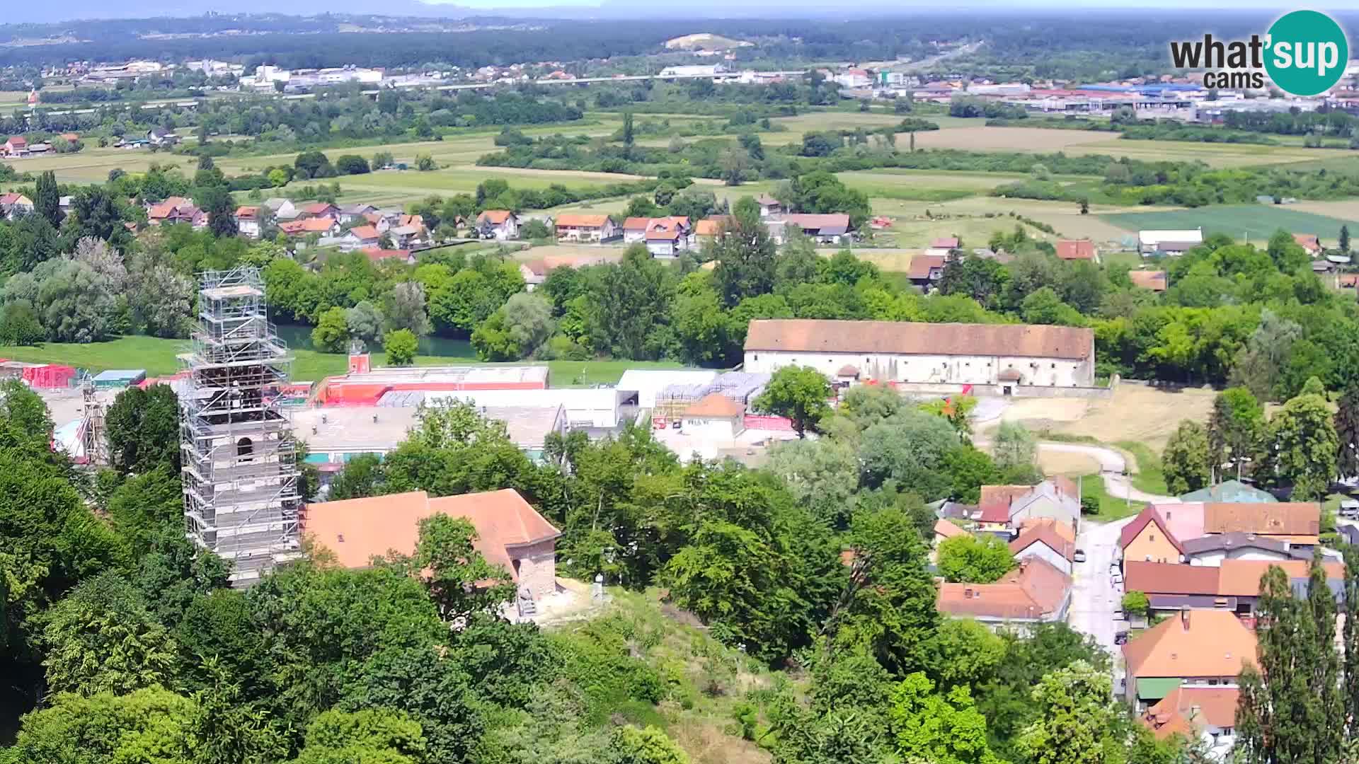 Webcam Castello Dubovac Karlovac – Vista Live sul Castello Storico