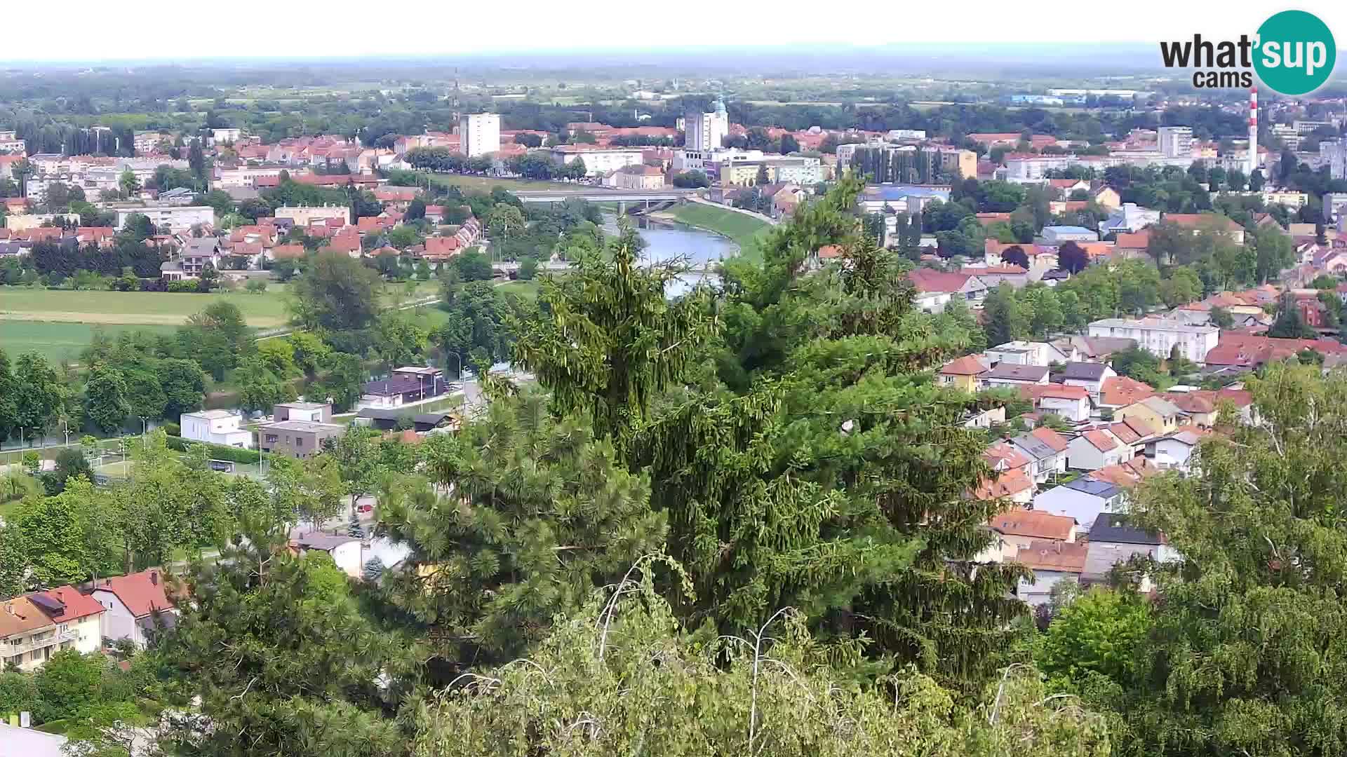 Web kamera Karlovac – Dvorac Dubovac uživo