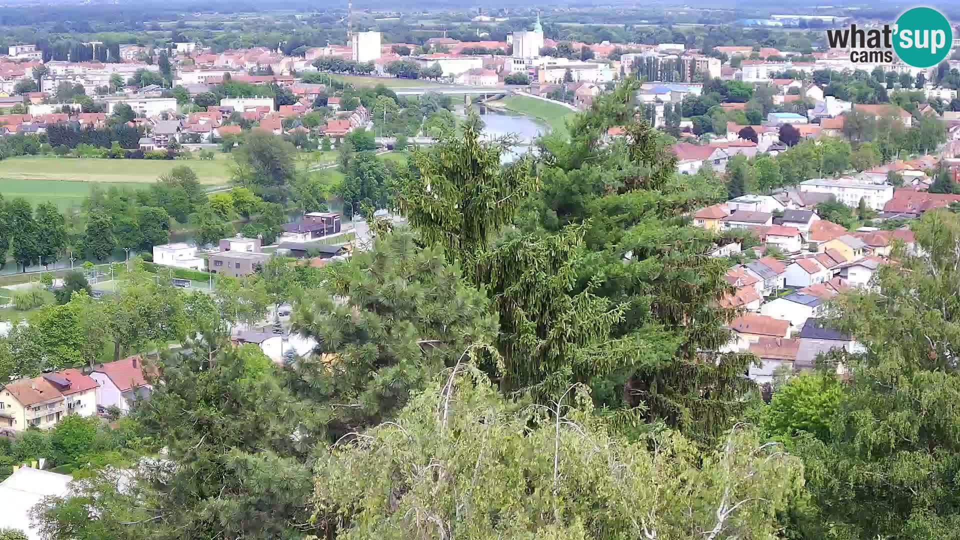 Webcam Karlovac Château Dubovac – Vue en direct de ce monument historique