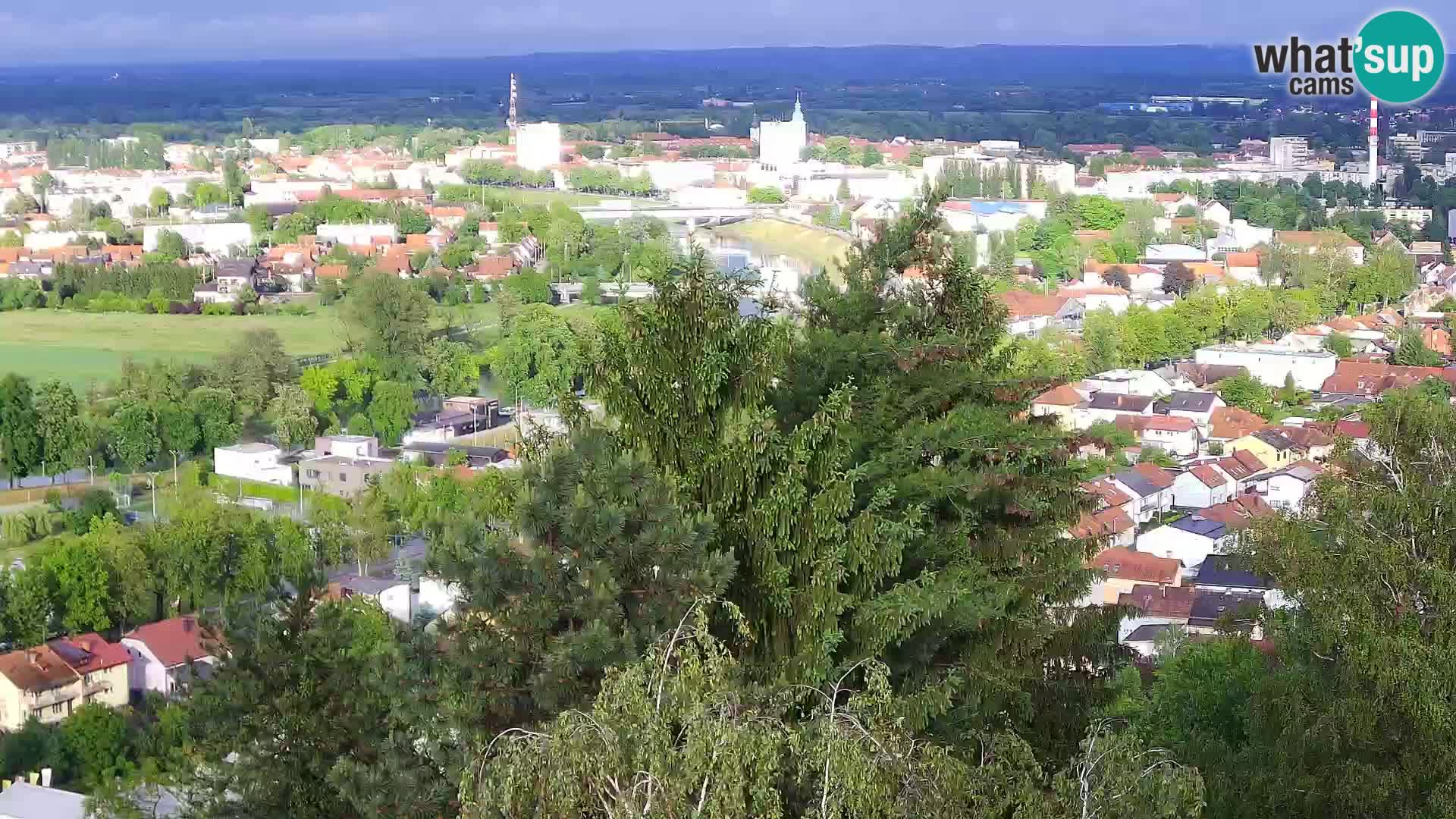 Webcam Karlovac Château Dubovac – Vue en direct de ce monument historique