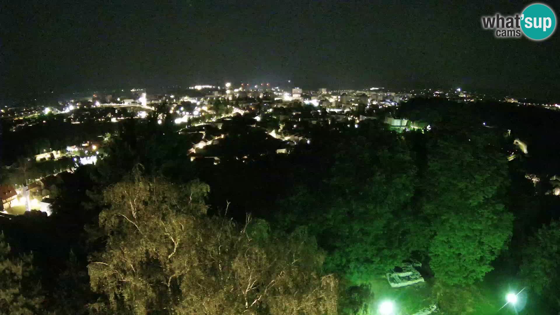 Webcam Karlovac Château Dubovac – Vue en direct de ce monument historique