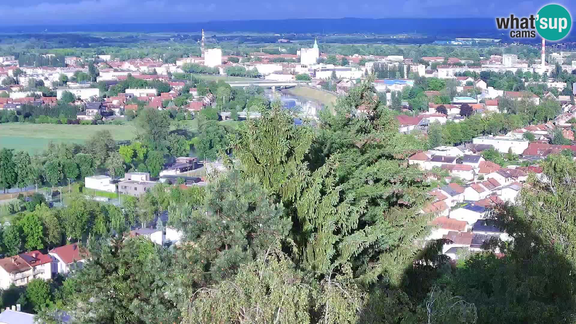 Webcam Karlovac Château Dubovac – Vue en direct de ce monument historique