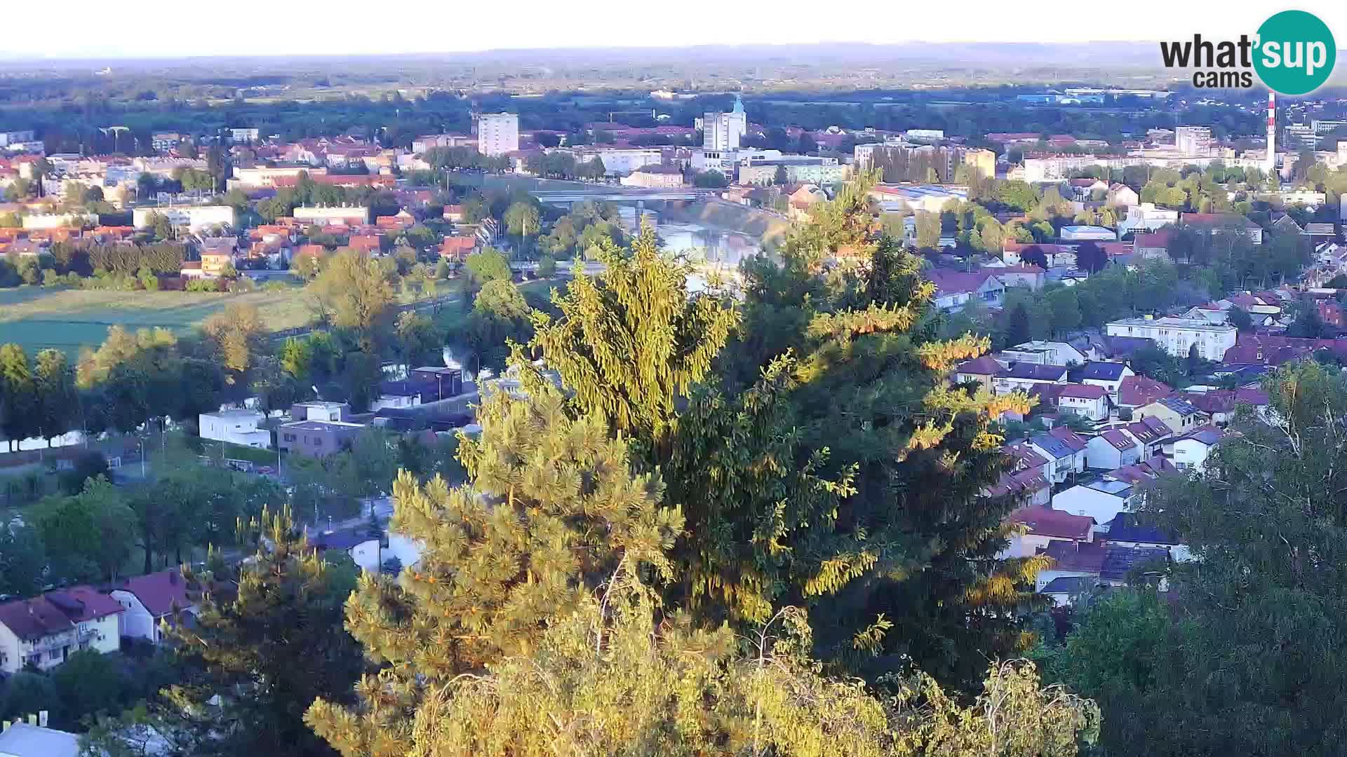 Web kamera Karlovac – Dvorac Dubovac uživo