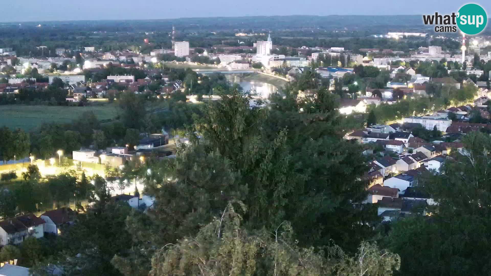 Webcam Karlovac Dubovac Castle – Live View of Karlovac’s Historic Landmark