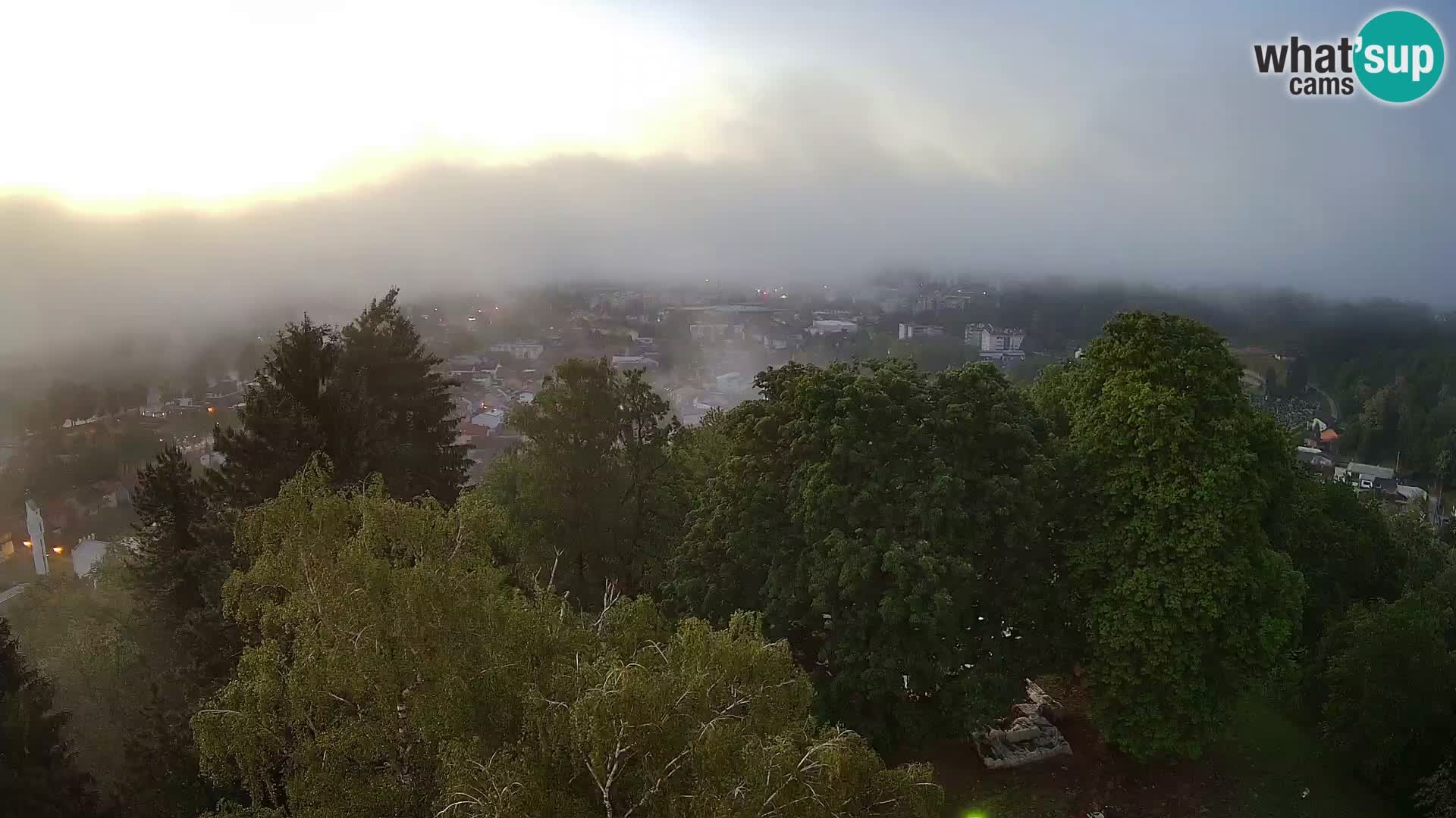 Webcam Castello Dubovac Karlovac – Vista Live sul Castello Storico