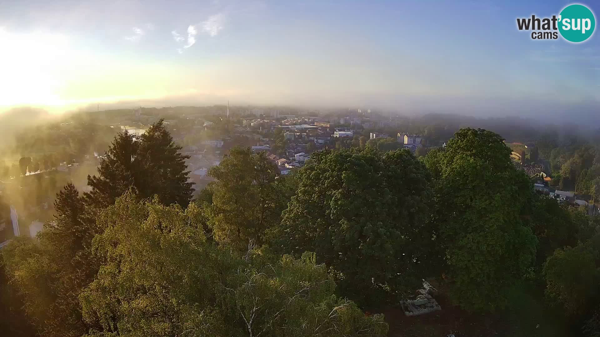 Webcam Castello Dubovac Karlovac – Vista Live sul Castello Storico