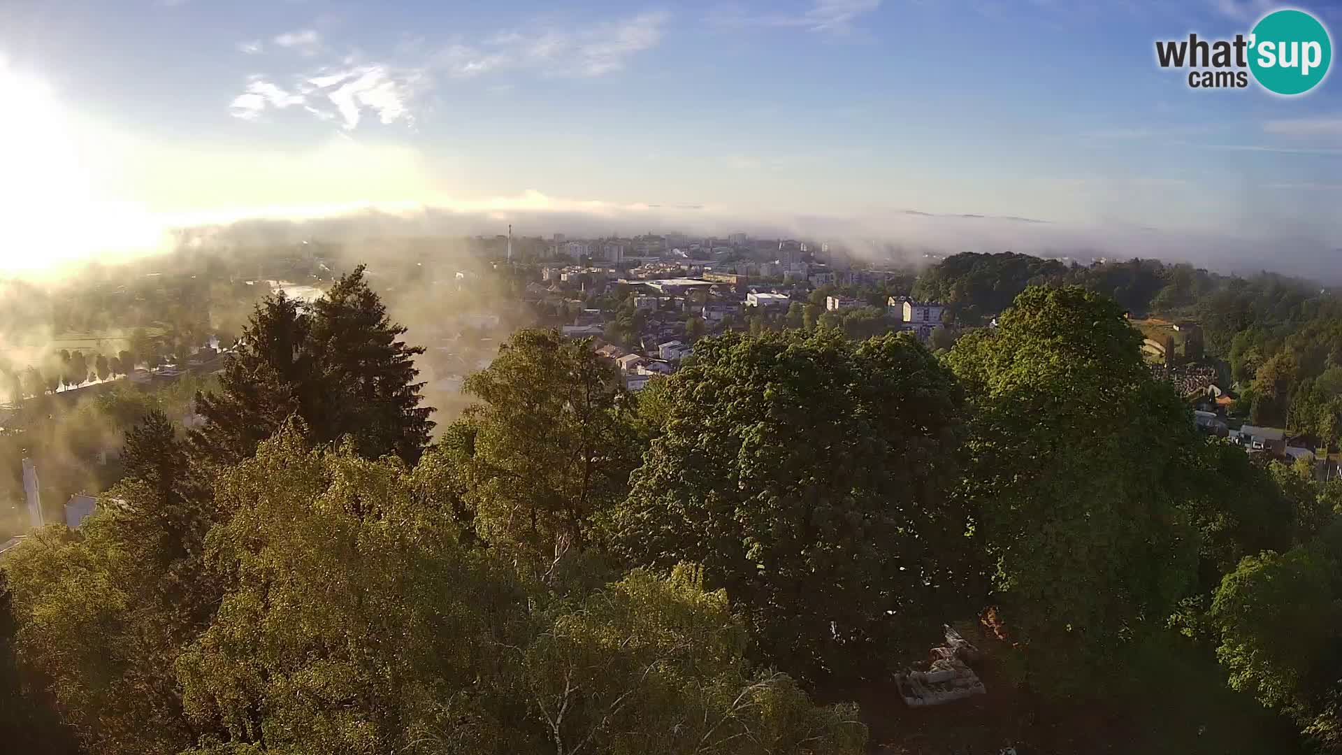 Webcam Karlstadt Burg Dubovac – Liveblick auf das historische Wahrzeichen