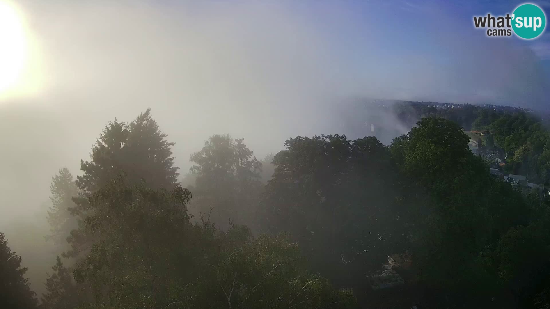 Webcam Karlovac Château Dubovac – Vue en direct de ce monument historique