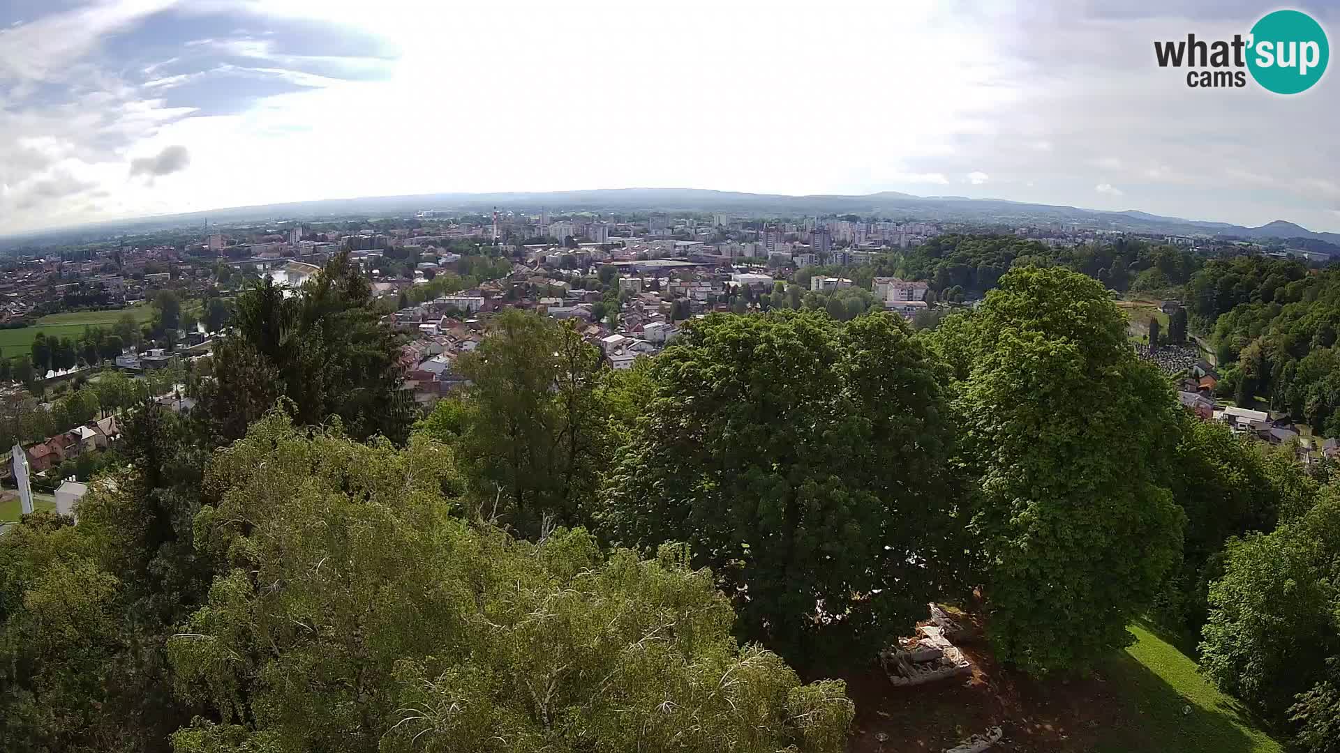 Webcam Karlovac Dubovac Castle – Live View of Karlovac’s Historic Landmark