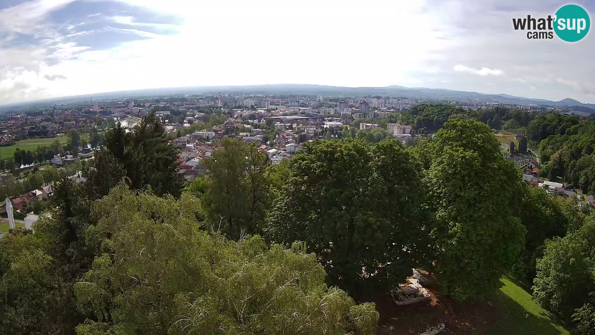 Webcam Castello Dubovac Karlovac – Vista Live sul Castello Storico