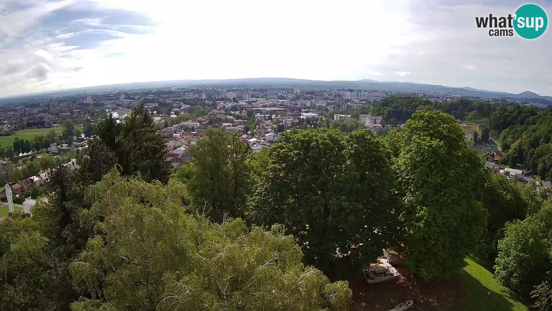 Webcam Karlovac Dubovac Castle – Live View of Karlovac’s Historic Landmark