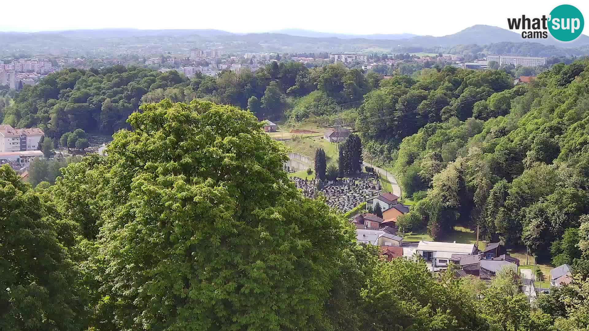 Webcam Karlovac Château Dubovac – Vue en direct de ce monument historique