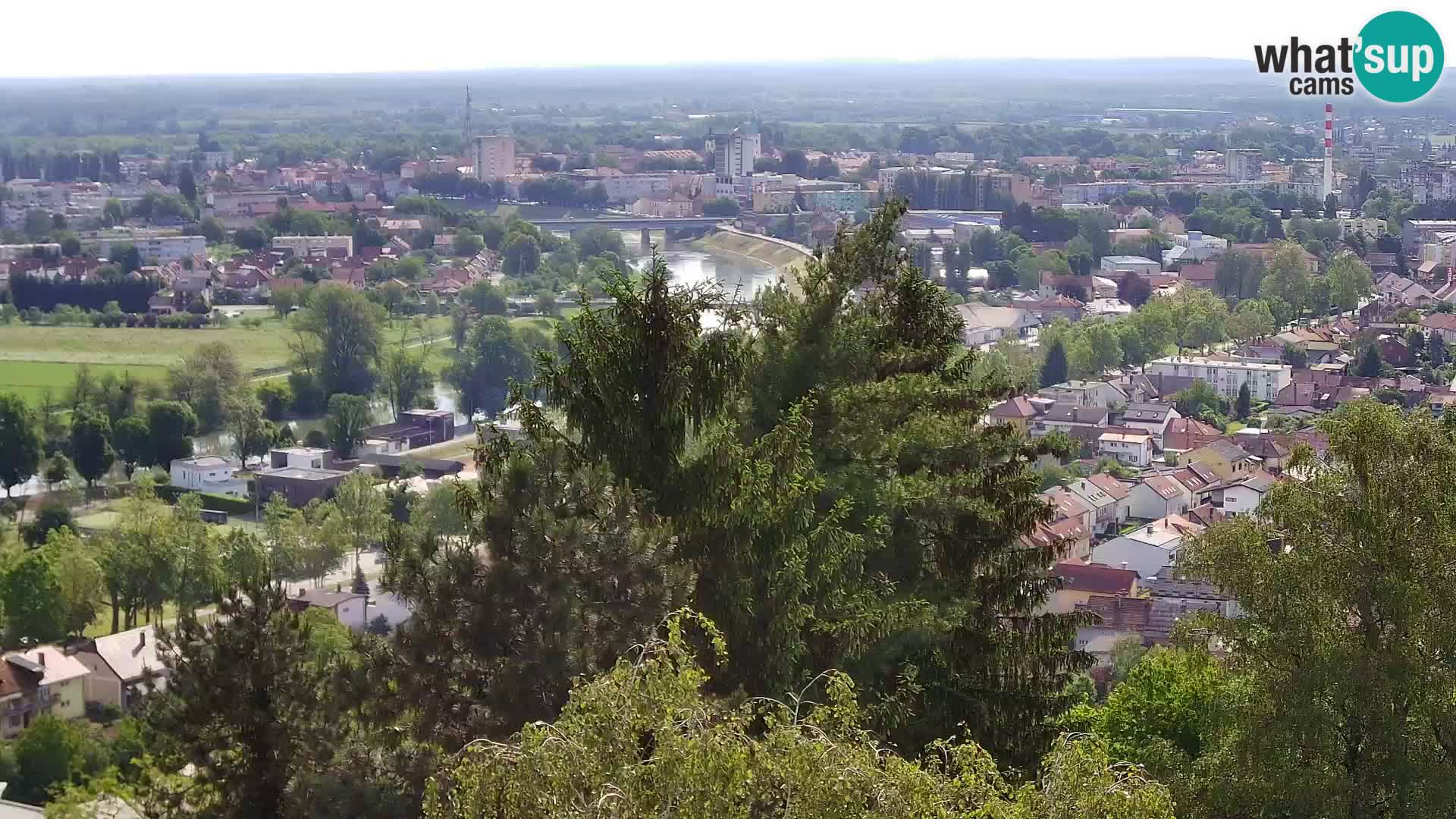 Webcam Karlovac Château Dubovac – Vue en direct de ce monument historique